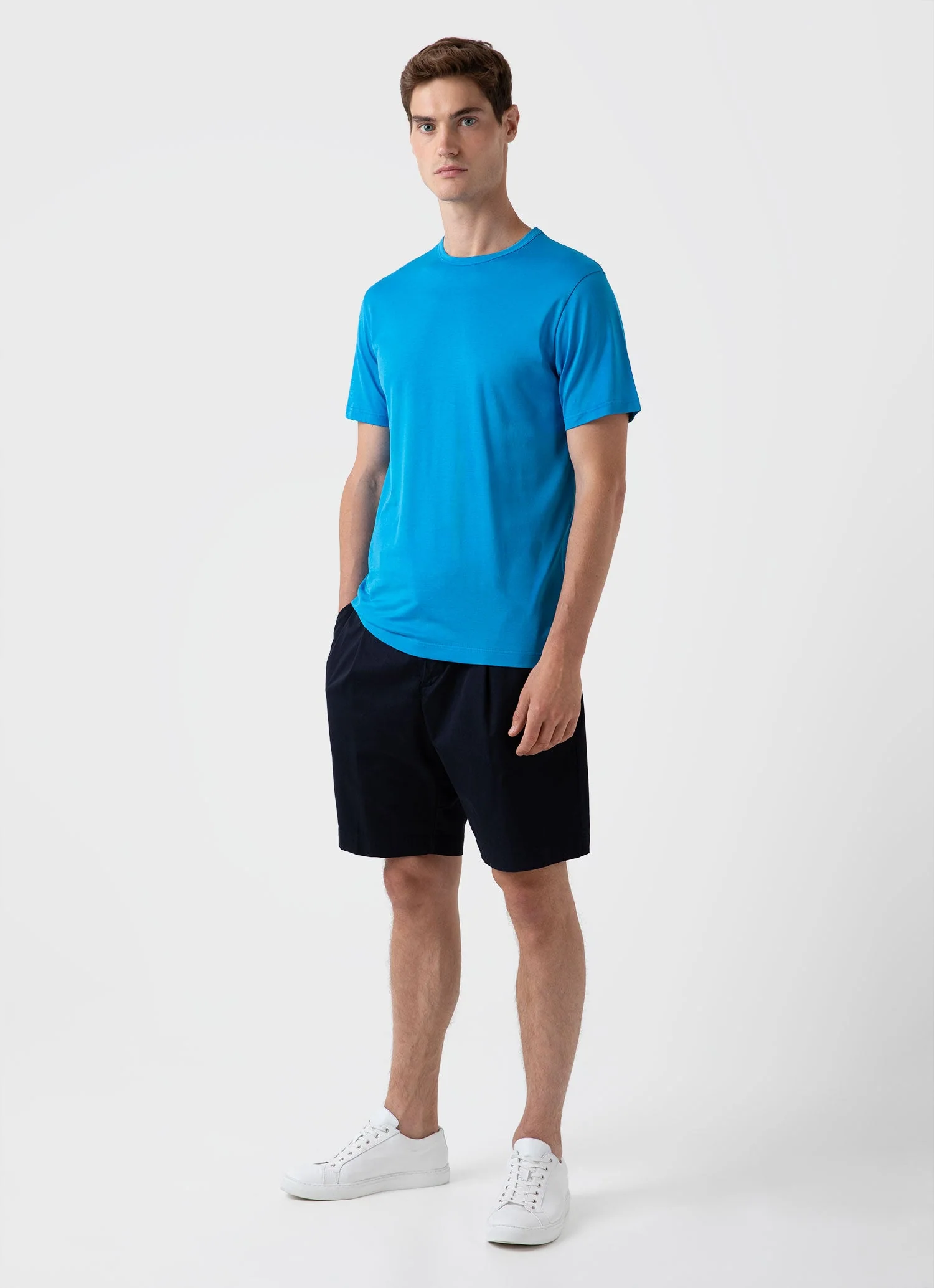 Men's Classic T-shirt in Turquoise - Image 3