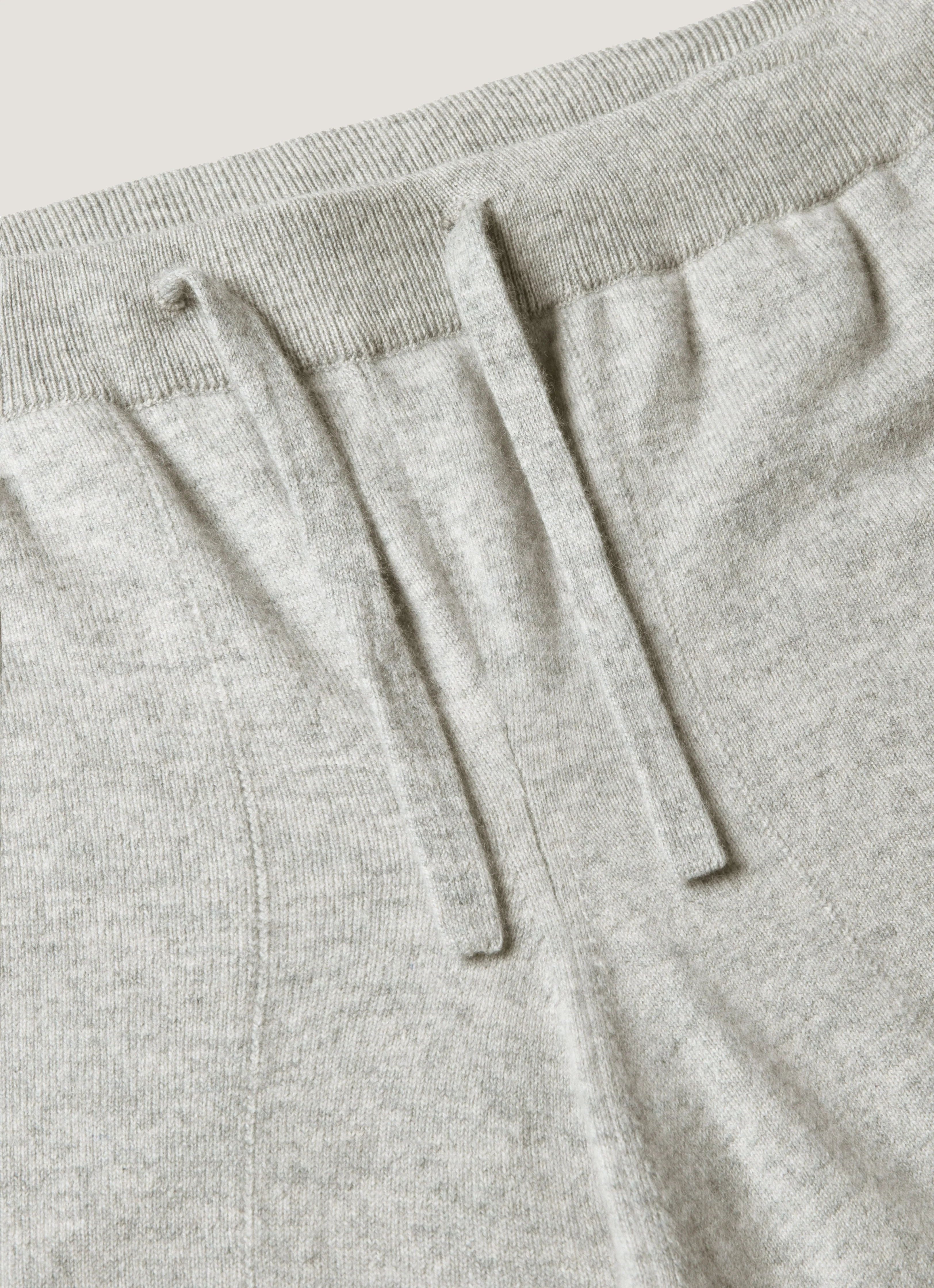 Men's Cashmere Lounge Pant in Grey Melange - Image 4