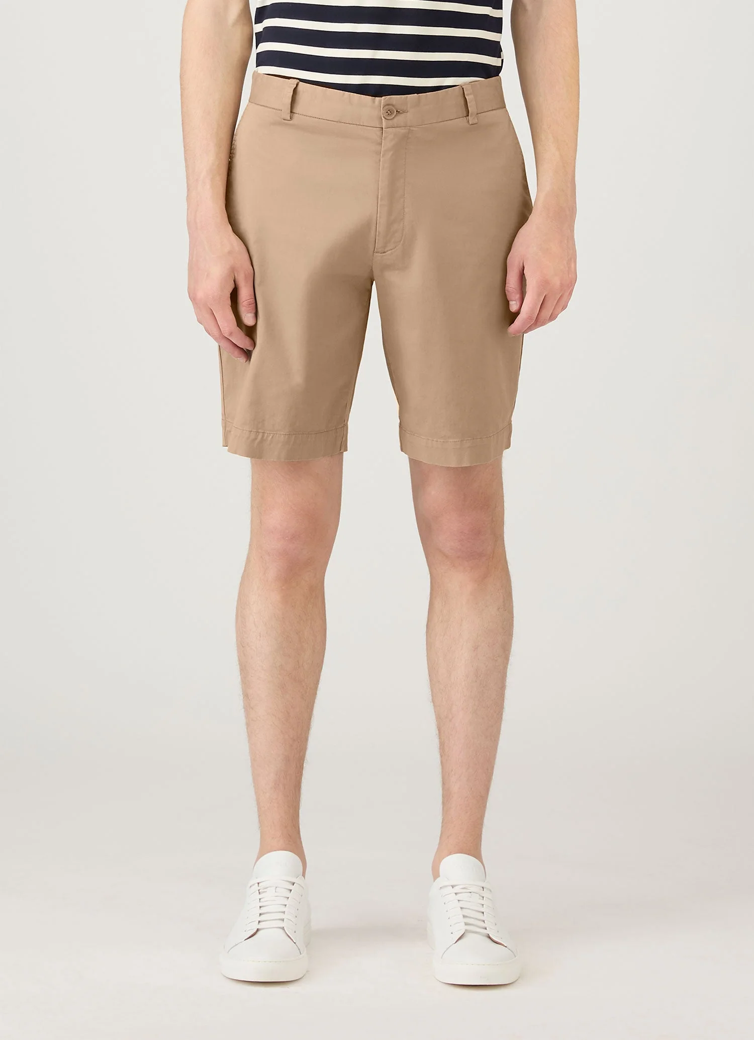 Men's Chino Shorts in Dark Stone - Image 2