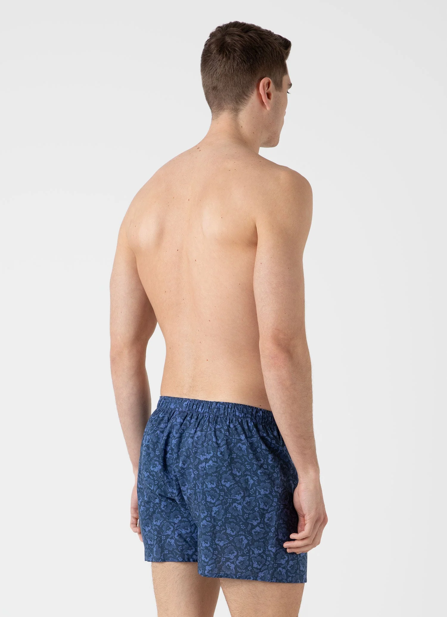 Men's Classic Boxer Short in Liberty Fabric in Autumn Breeze - Image 3