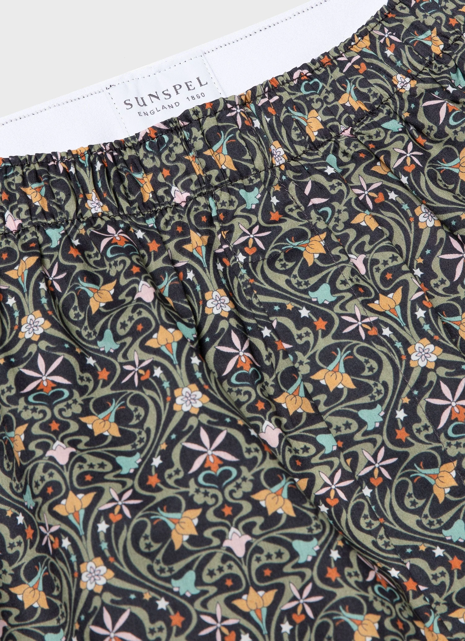 Men's Classic Boxer Short in Liberty Fabric in Ghost Orchid - Image 4