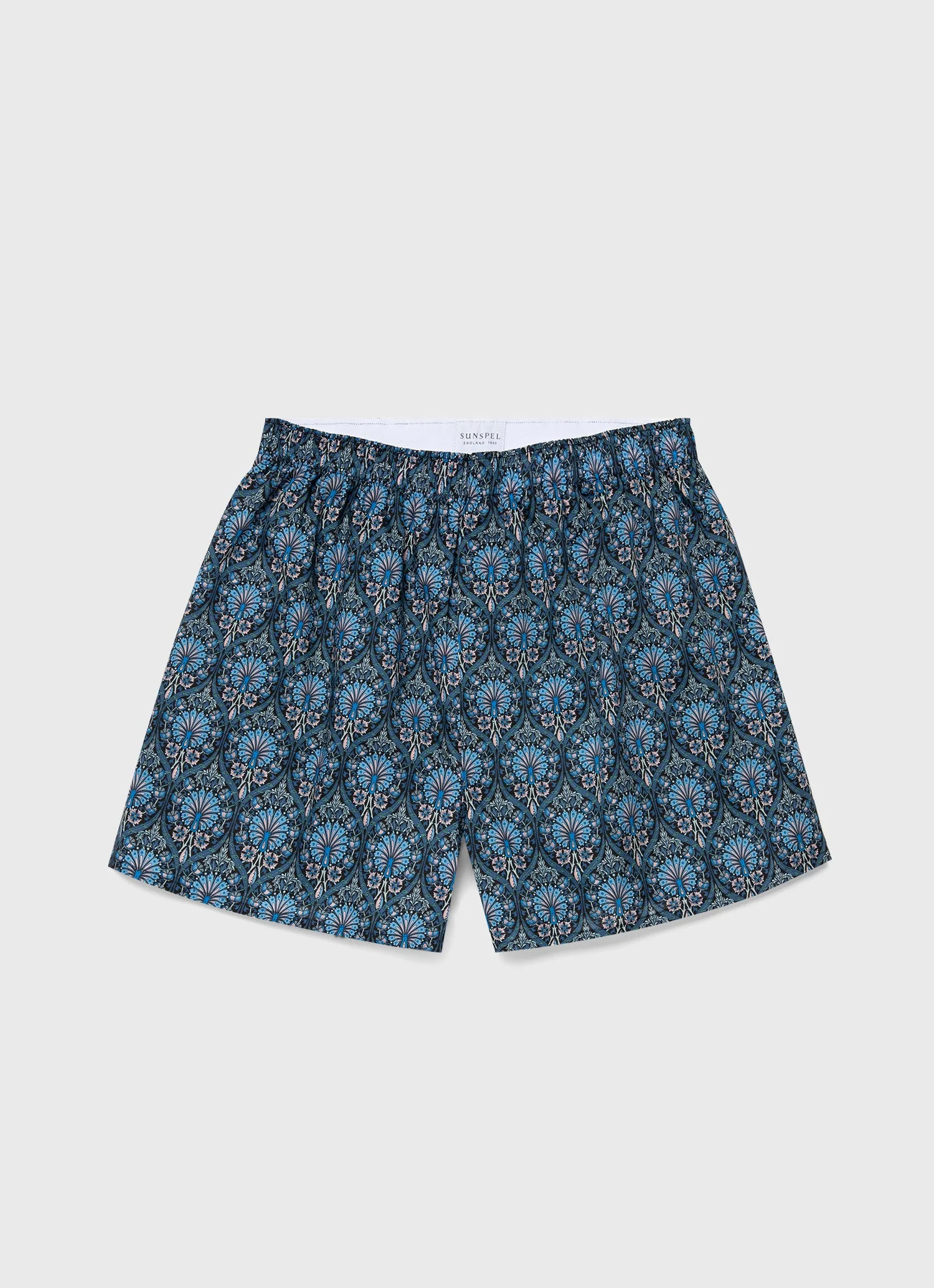 Men's Classic Boxer Short in Liberty Fabric Peacock Place