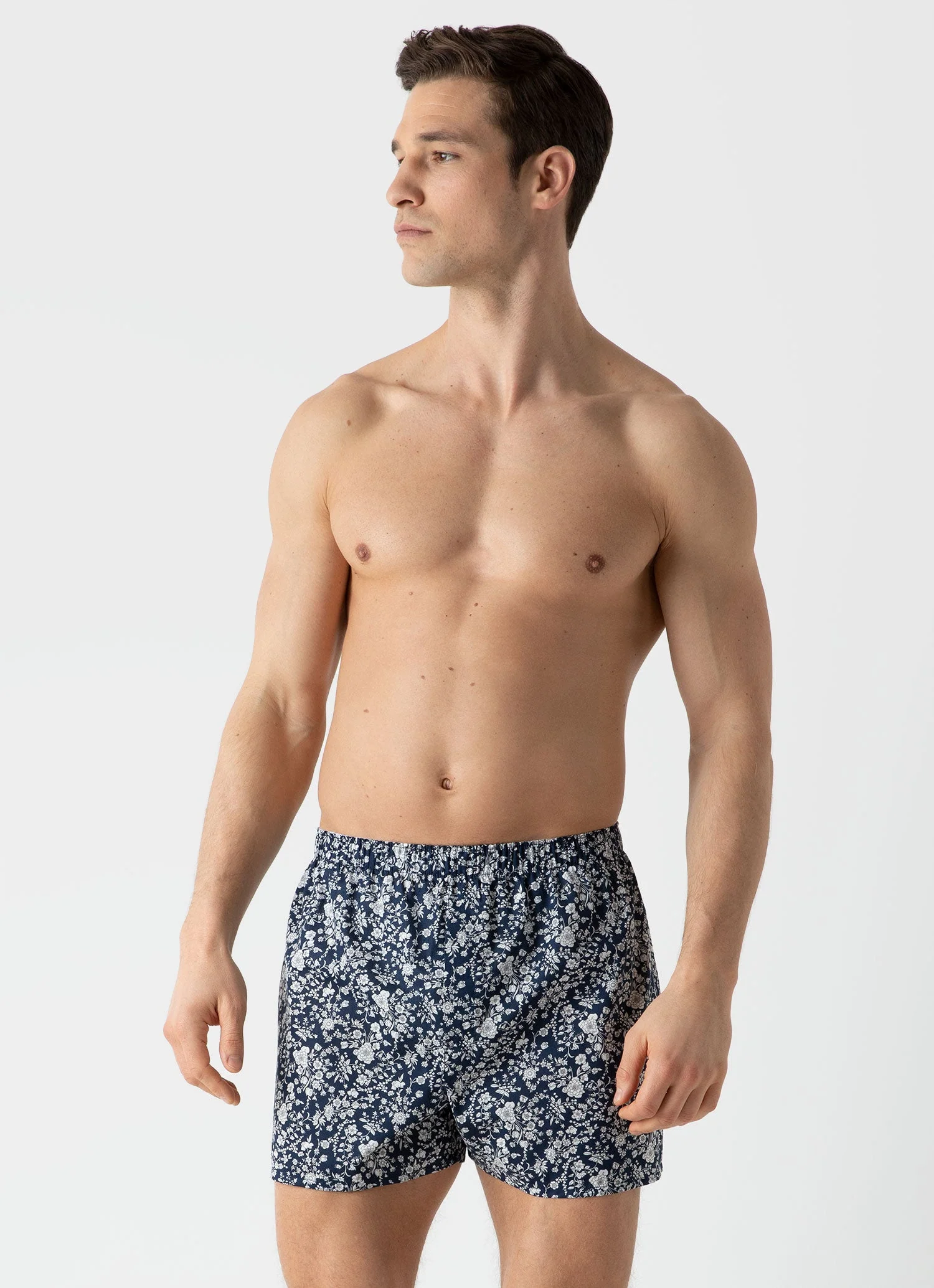 Men's Classic Boxer Short in Liberty Fabric Summer Bloom - Image 2