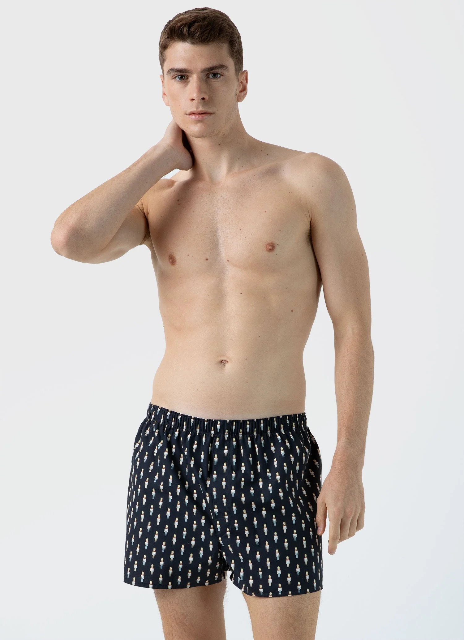Men's Classic Boxer Short in Nutcracker - Image 2