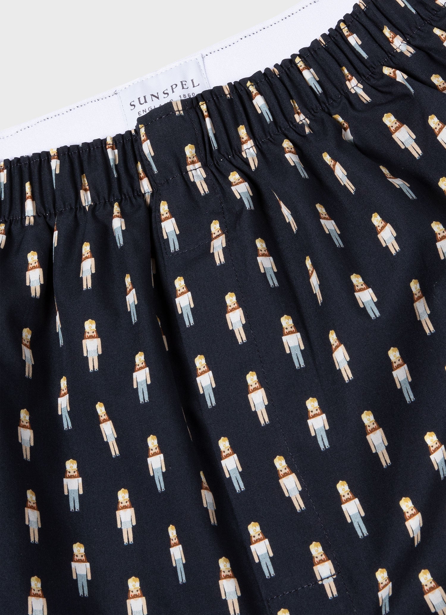 Men's Classic Boxer Short in Nutcracker - Image 4