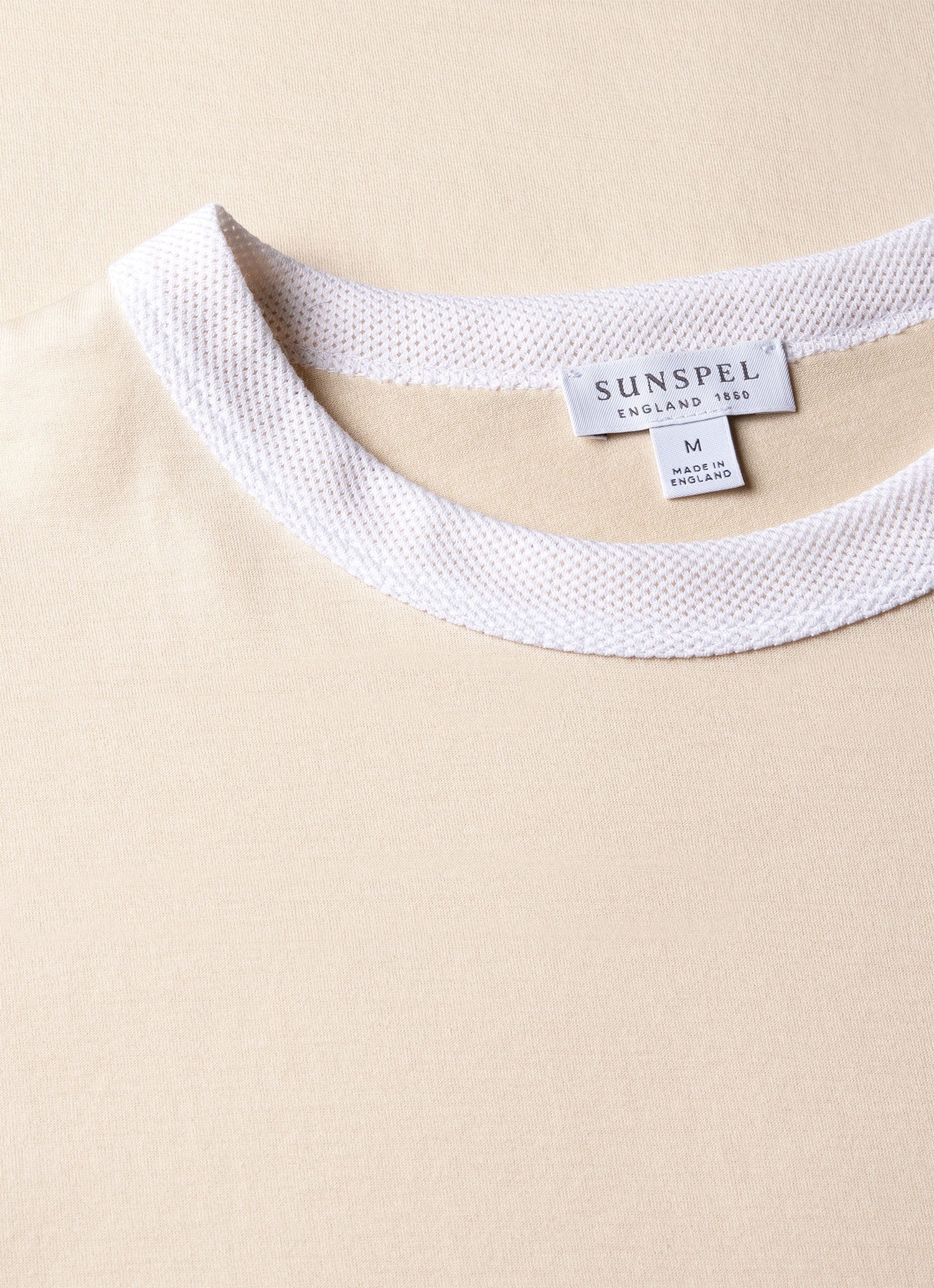 Men's Classic Ringer T-shirt in White - Image 4