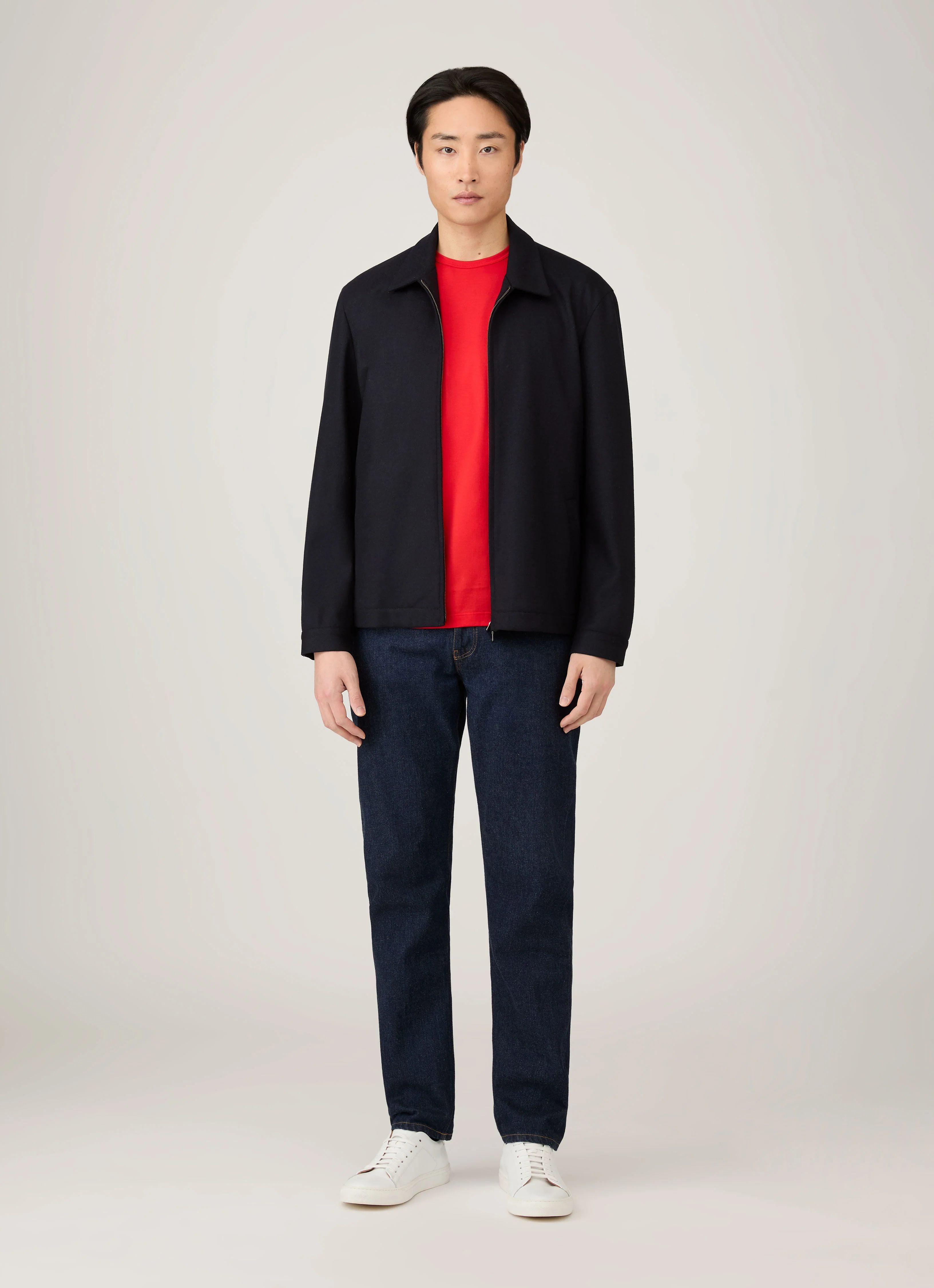 Men's Classic T-shirt in Bright Red - Image 3
