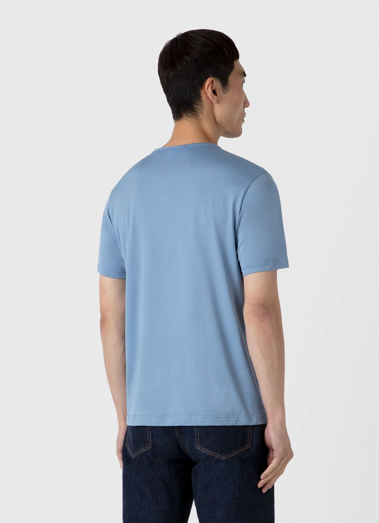 Men's Classic T-shirt in Como Blue - Image 5