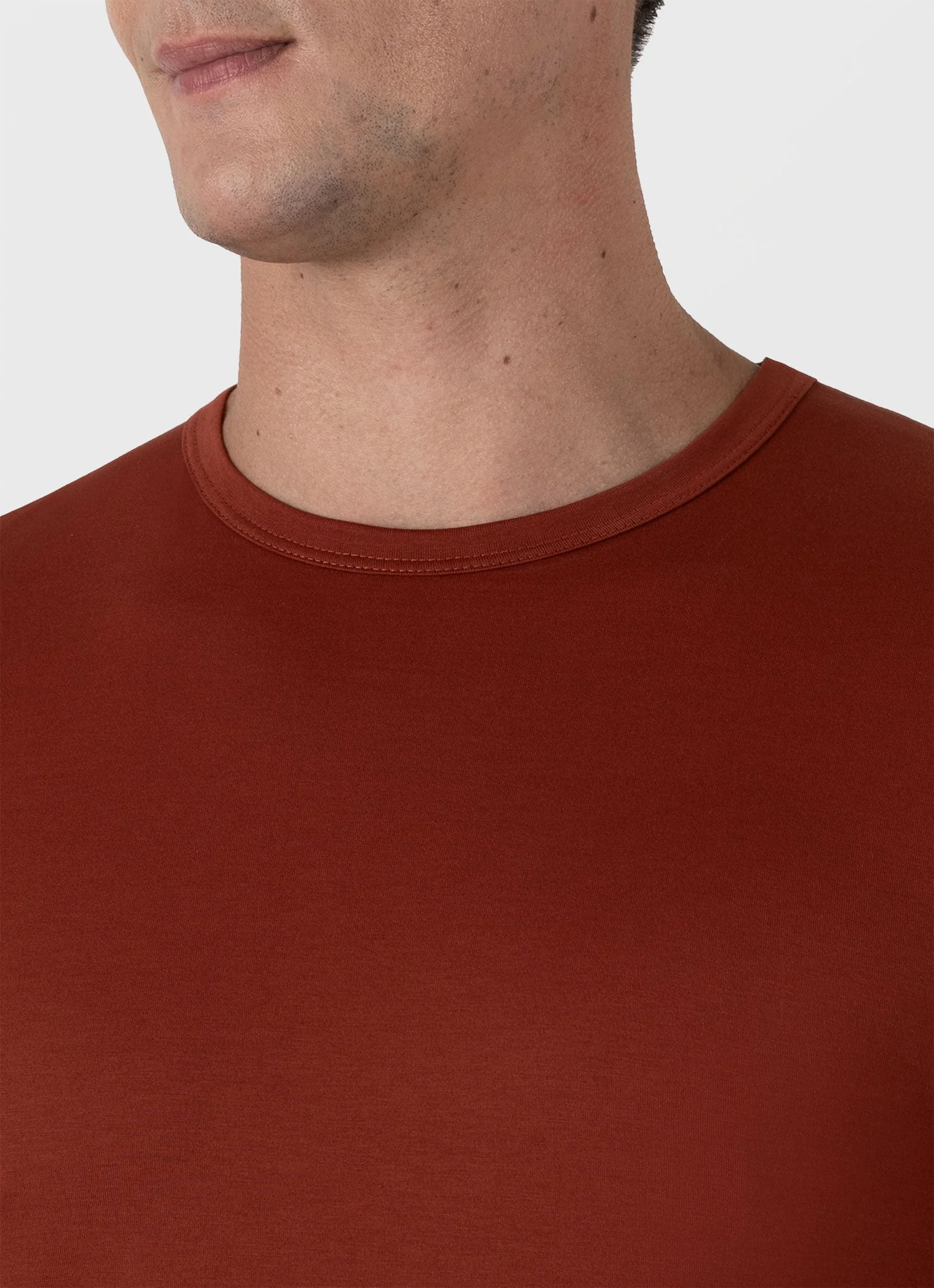 Men's Classic T-shirt in Dark Clay - Image 6