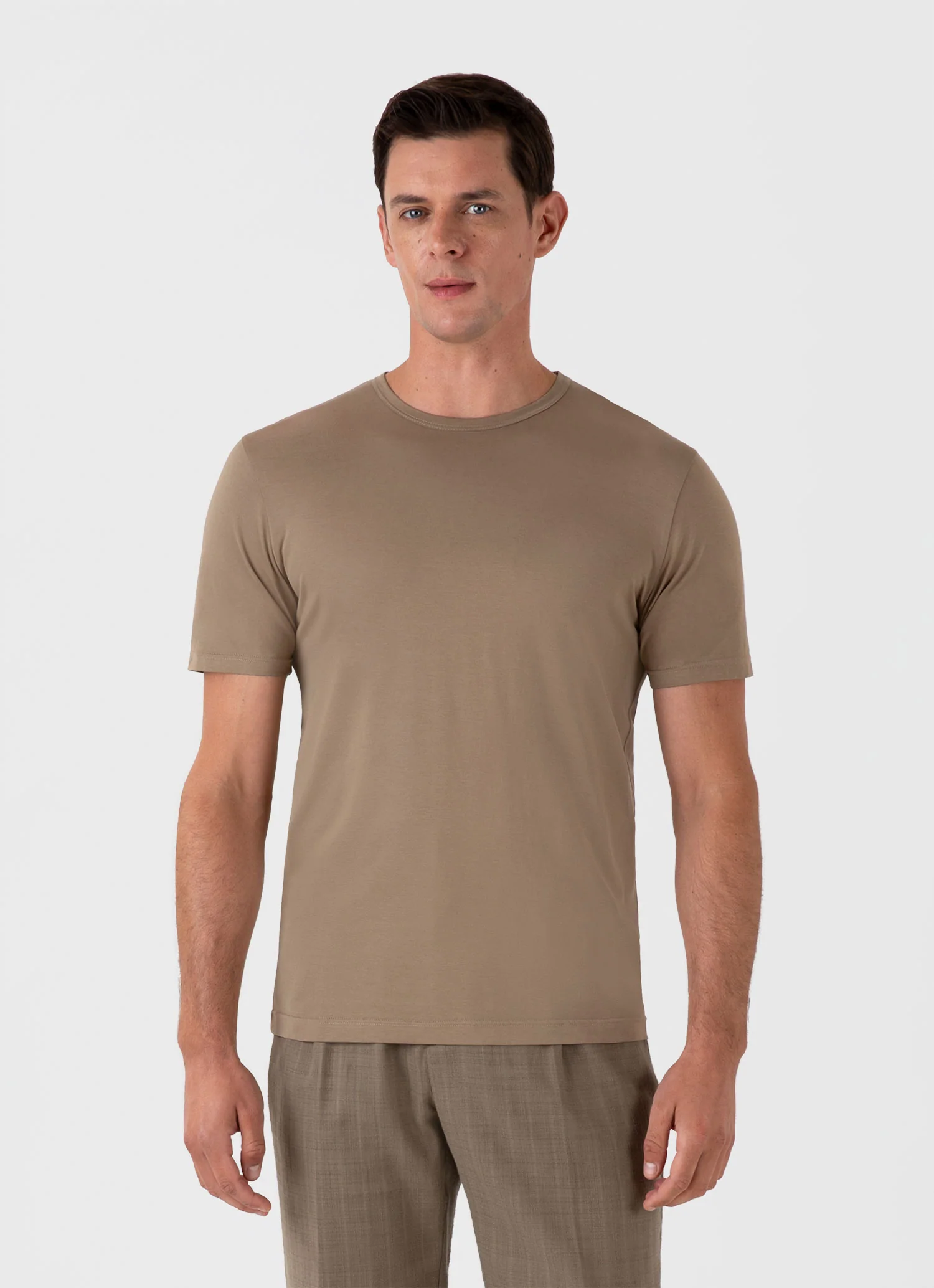 Men's Classic T-shirt in Dark Stone - Image 2