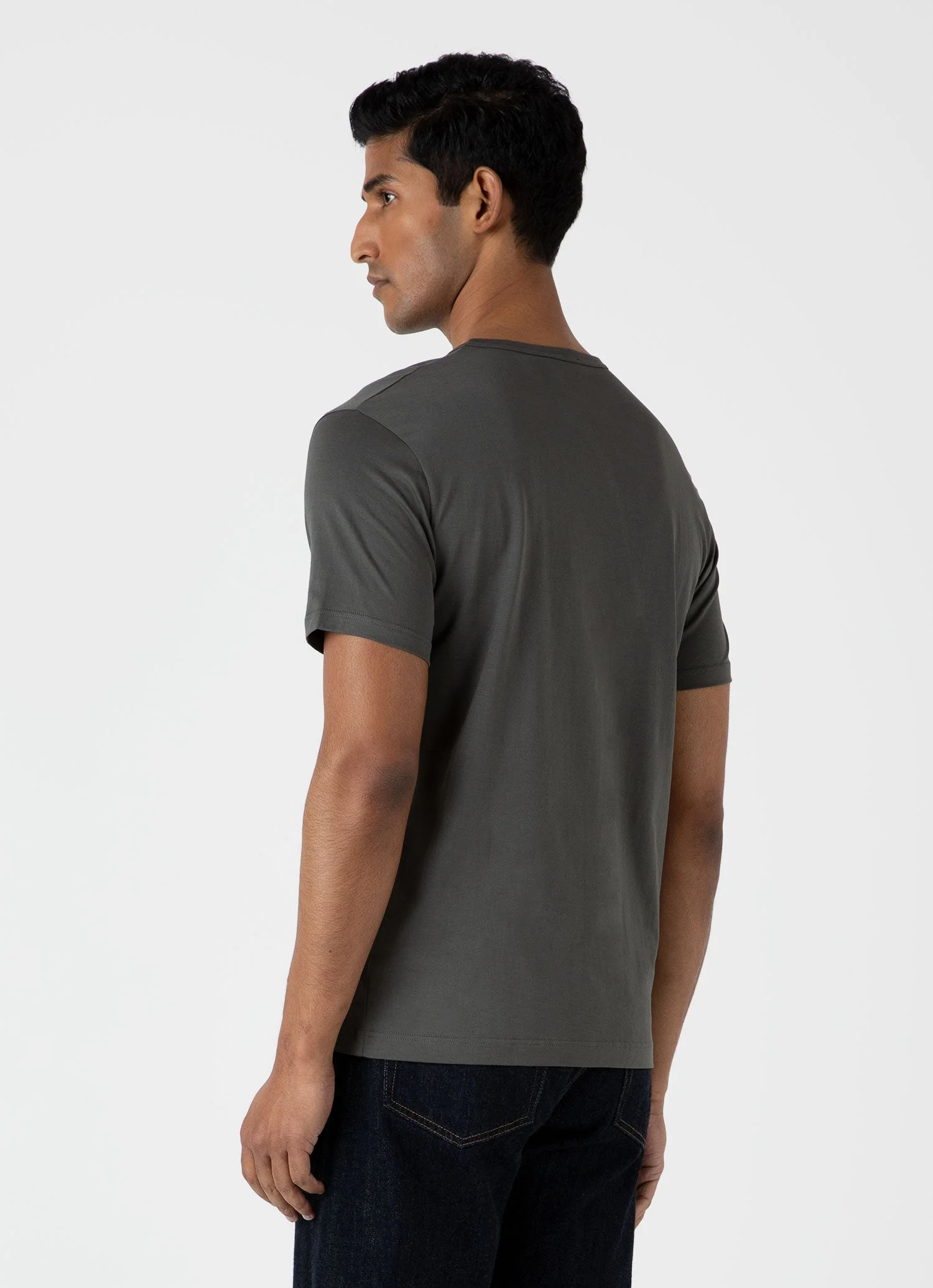 Men's Classic T-shirt in Drill Green - Image 5