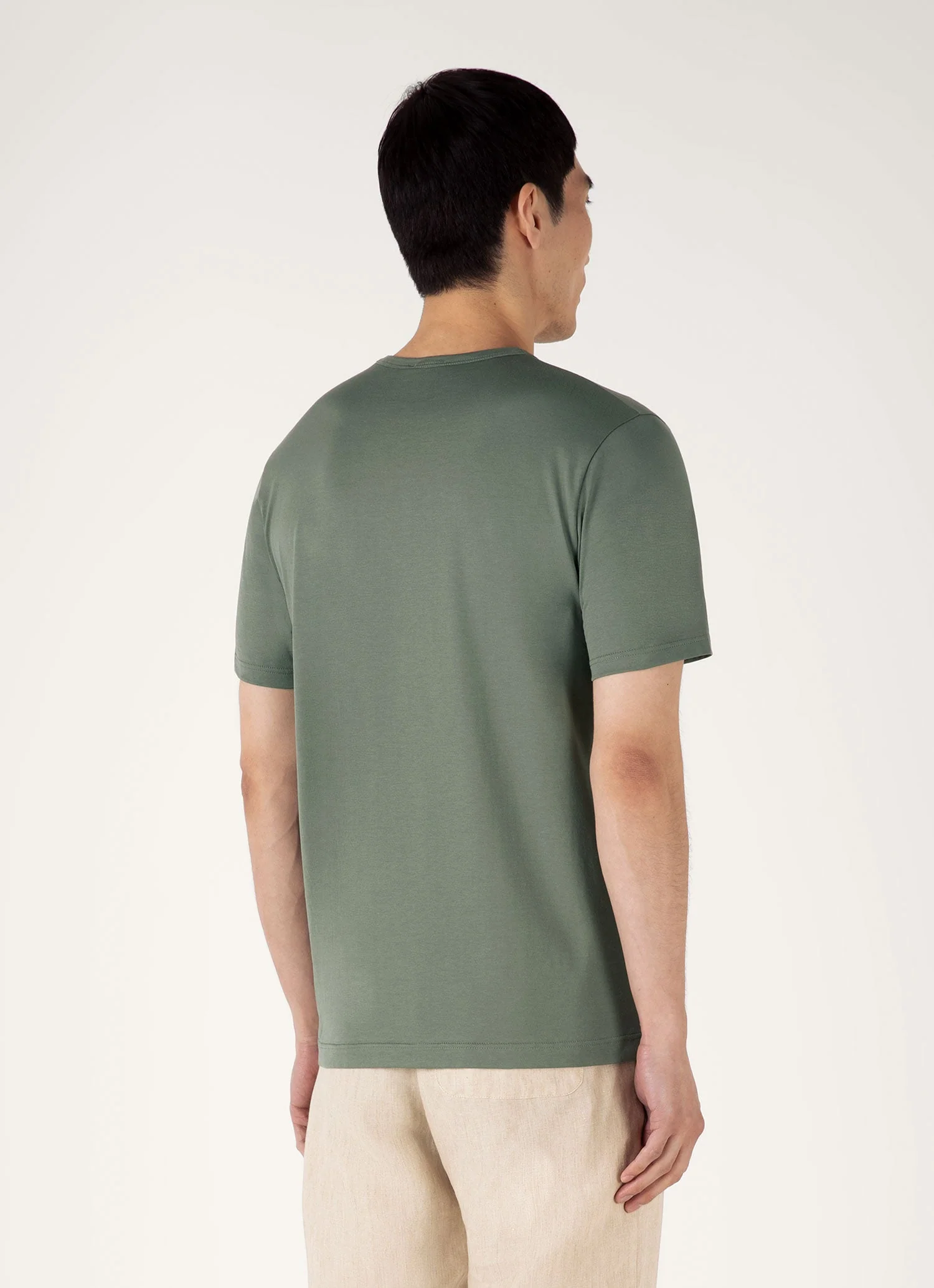Men's Classic T-shirt in Dusk Green - Image 5
