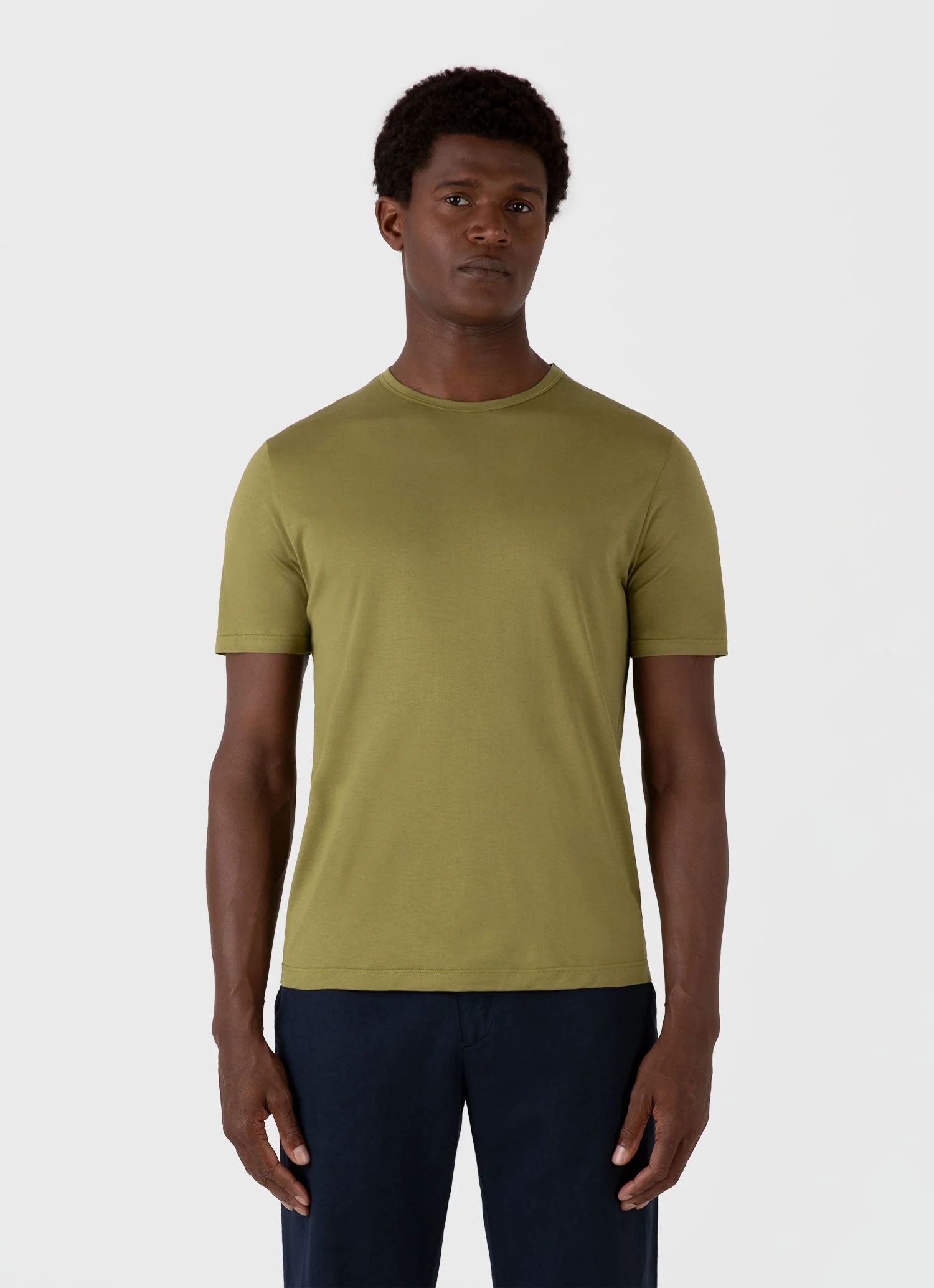 Men's Classic T-shirt in Matcha Green - Image 2