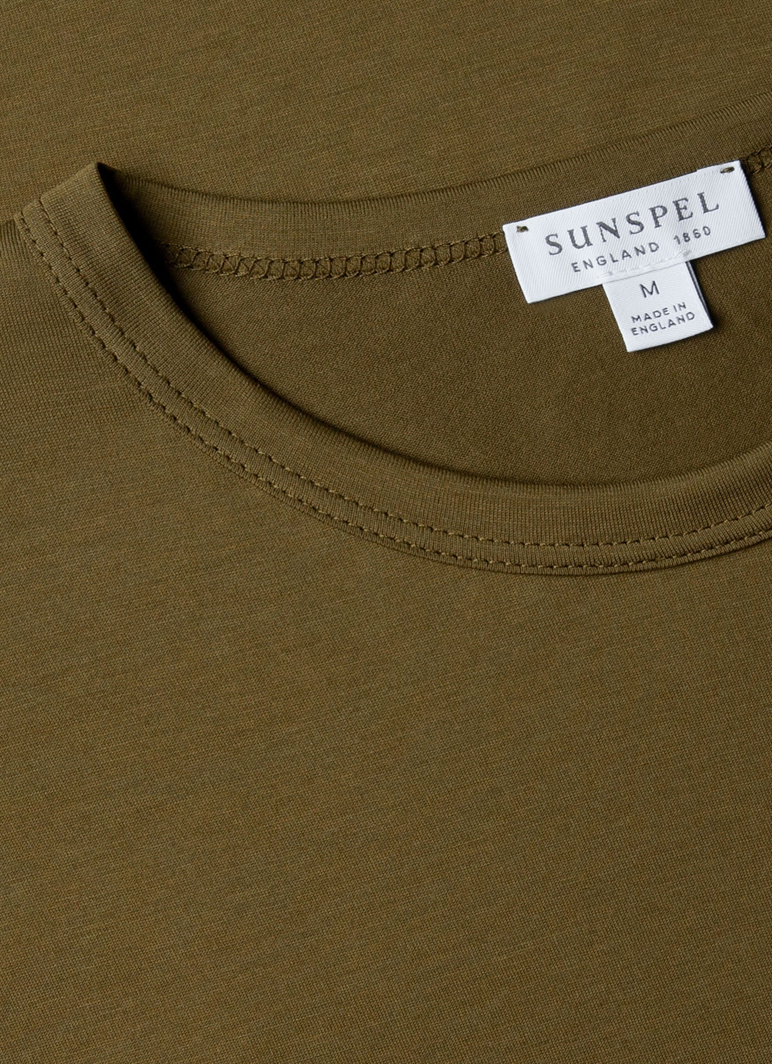 Men's Classic T-shirt in Olive Green - Image 4