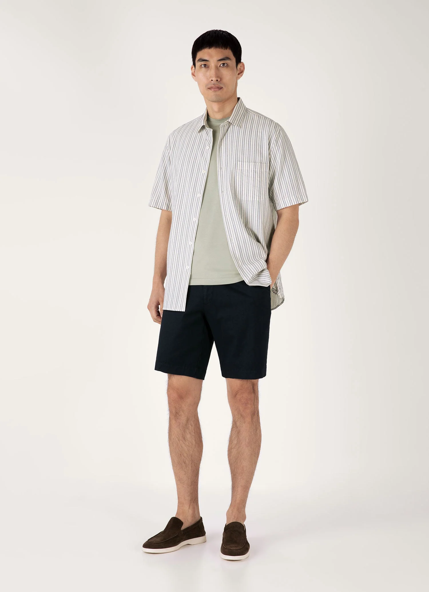 Men's Classic T-shirt in Pastel Green - Image 3