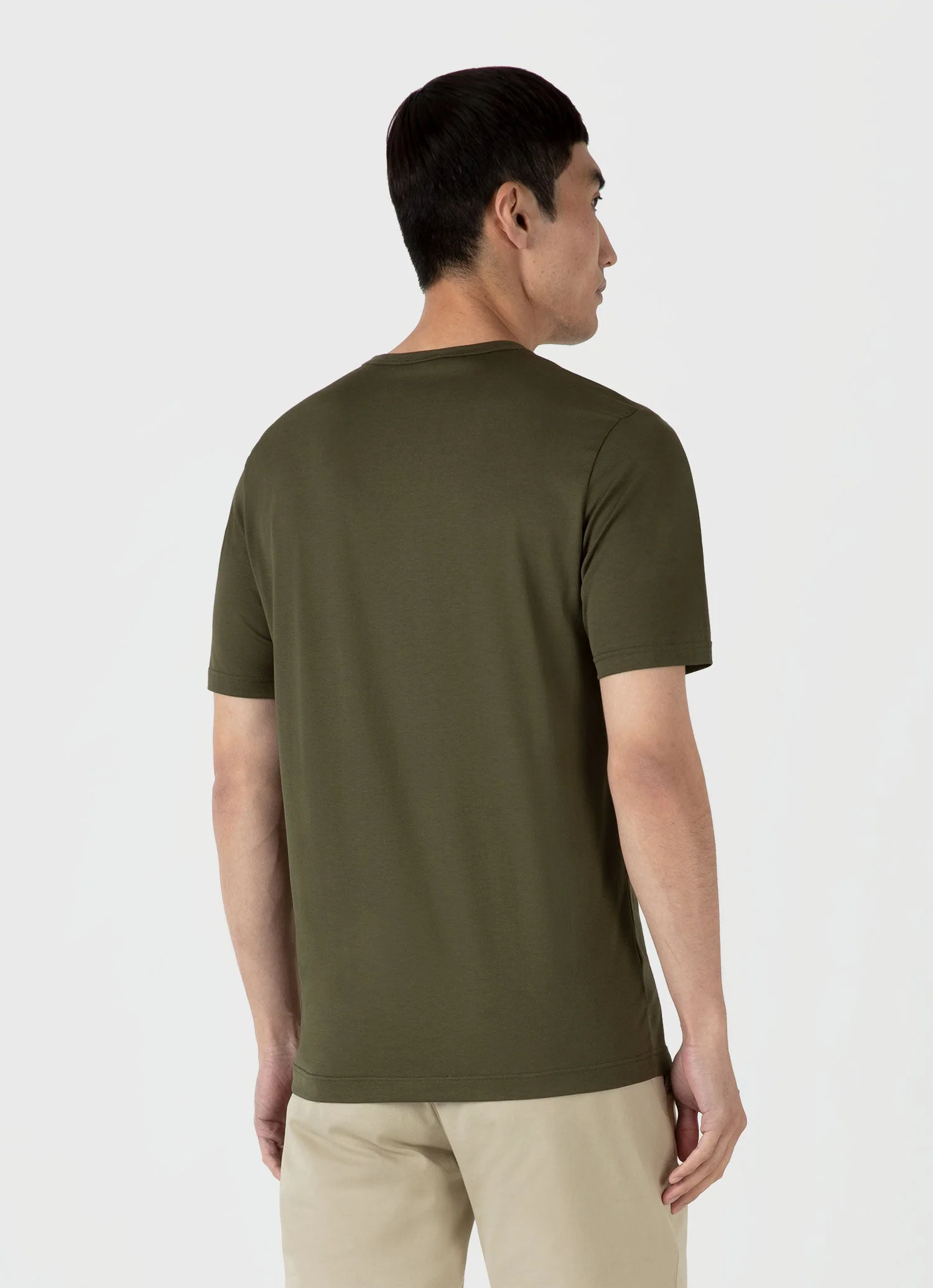 Men's Classic T-shirt in Pine Green - Image 5