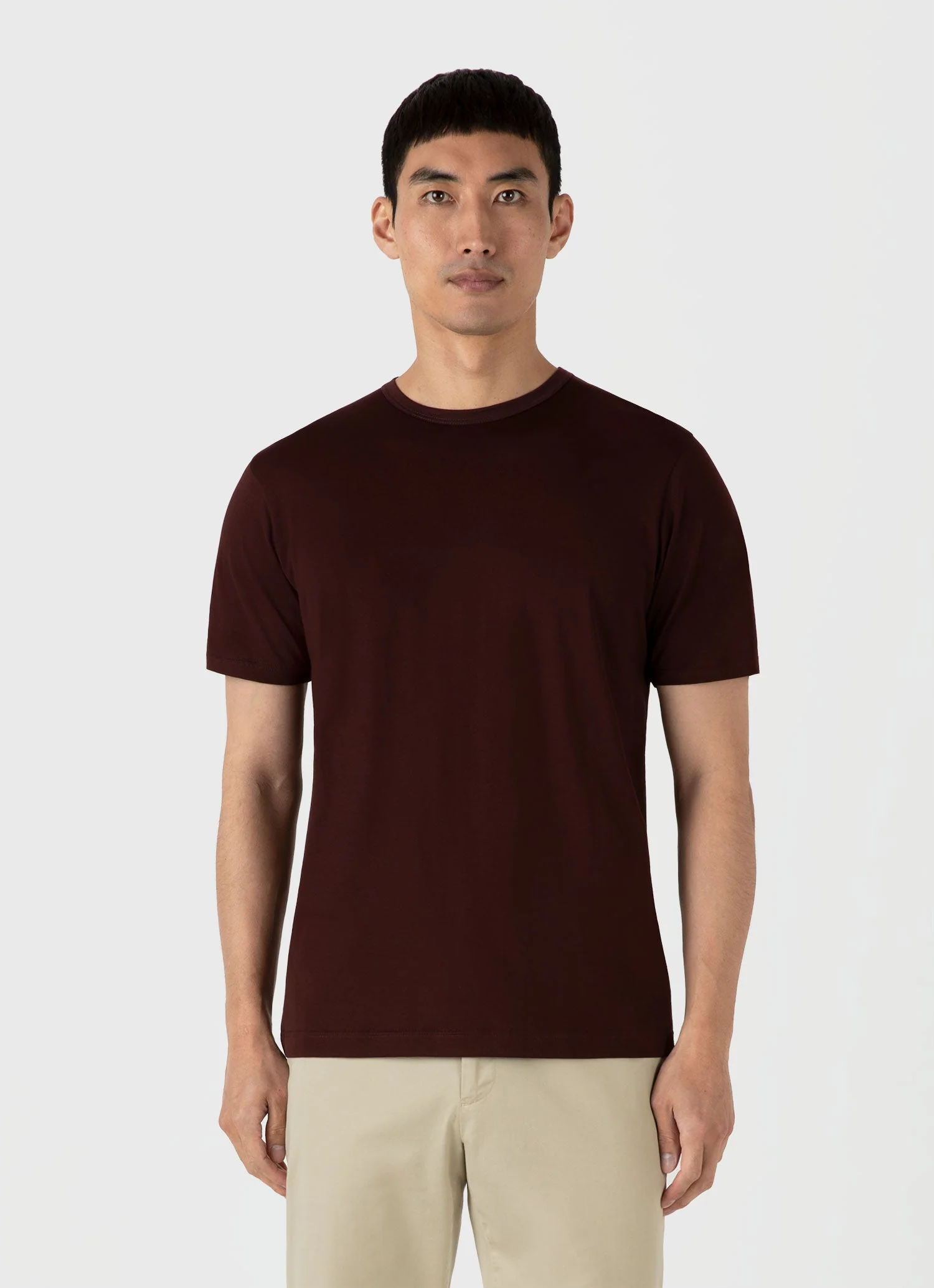 Men's Classic T-shirt in Raisin - Image 2