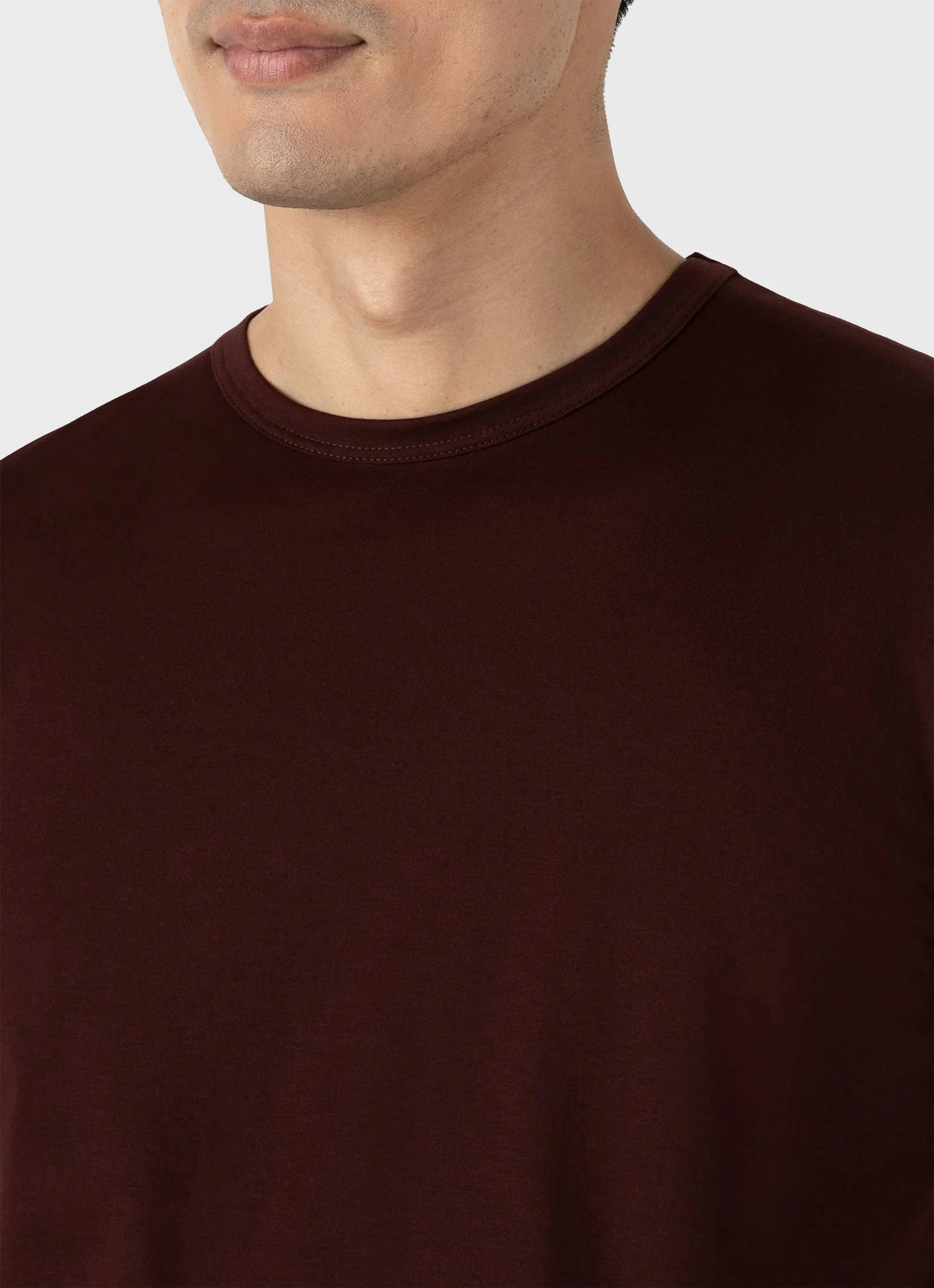 Men's Classic T-shirt in Raisin - Image 6
