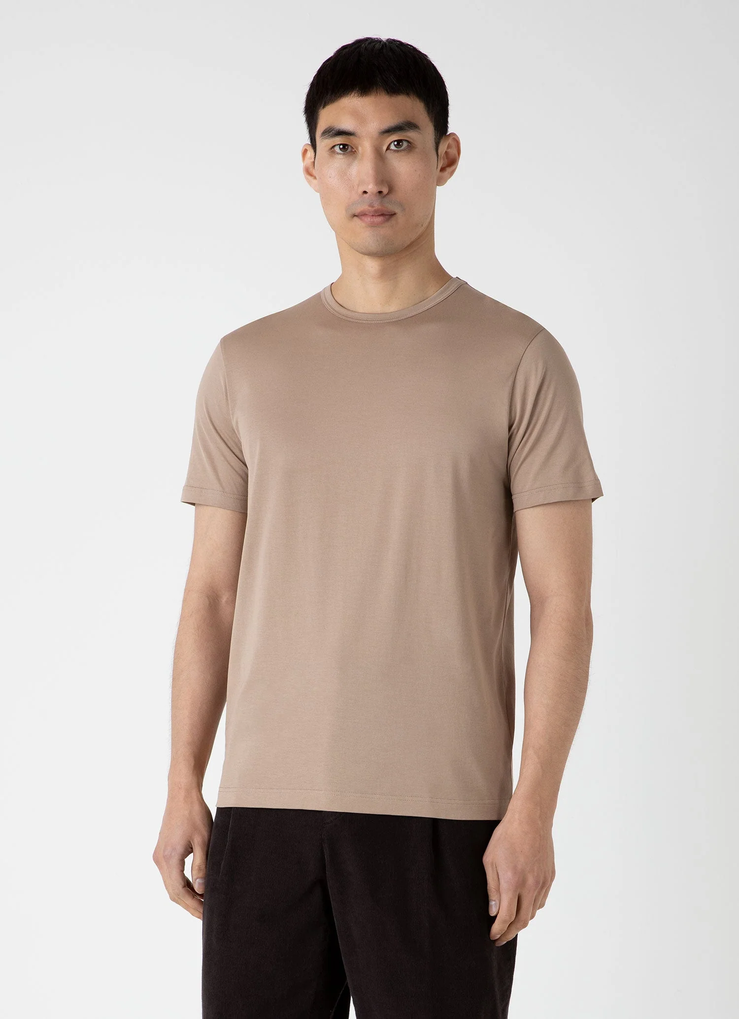 Men's Classic T-shirt in Sandstone - Image 2