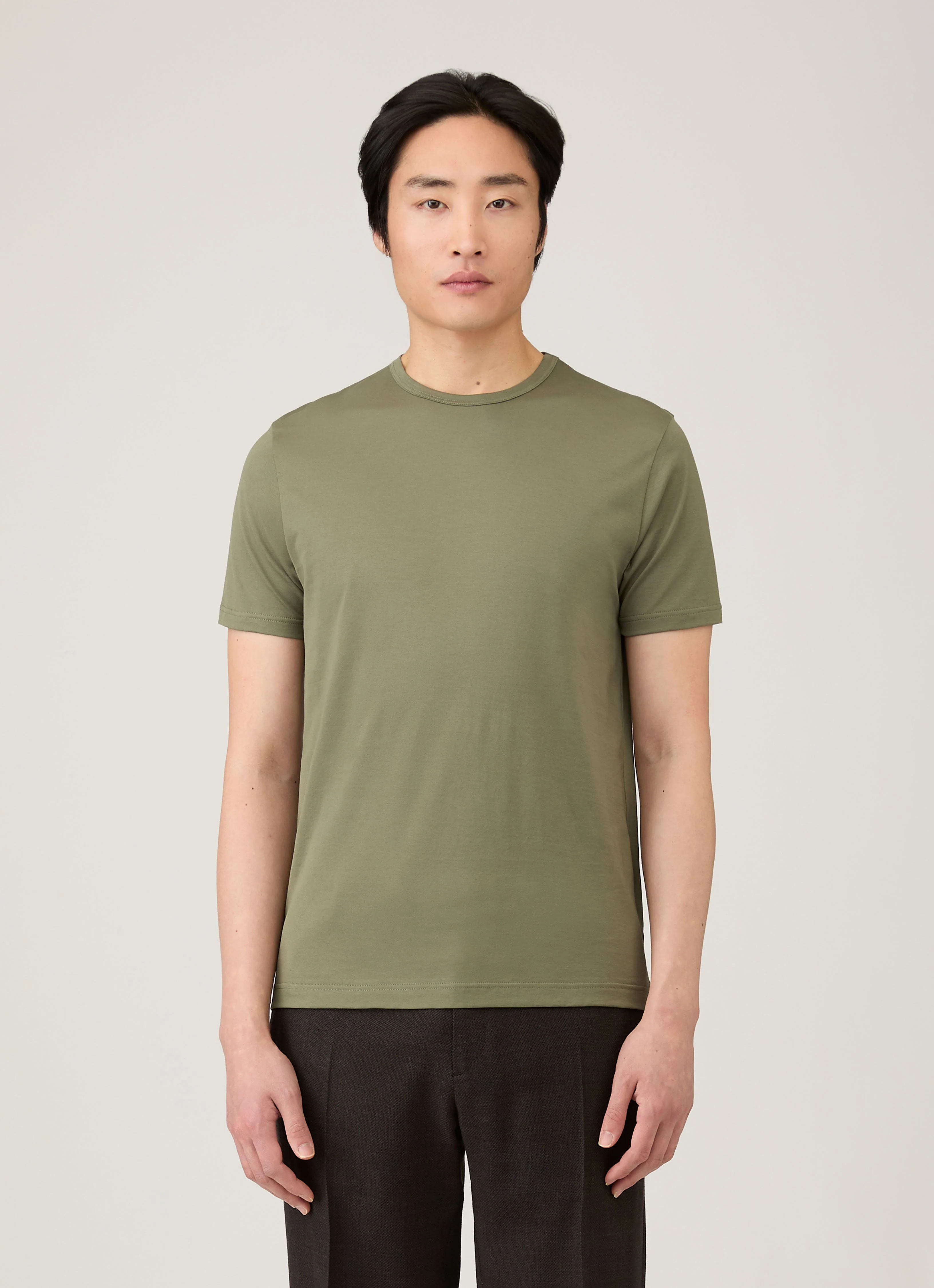 Men's Classic T-shirt in Sea Moss - Image 2