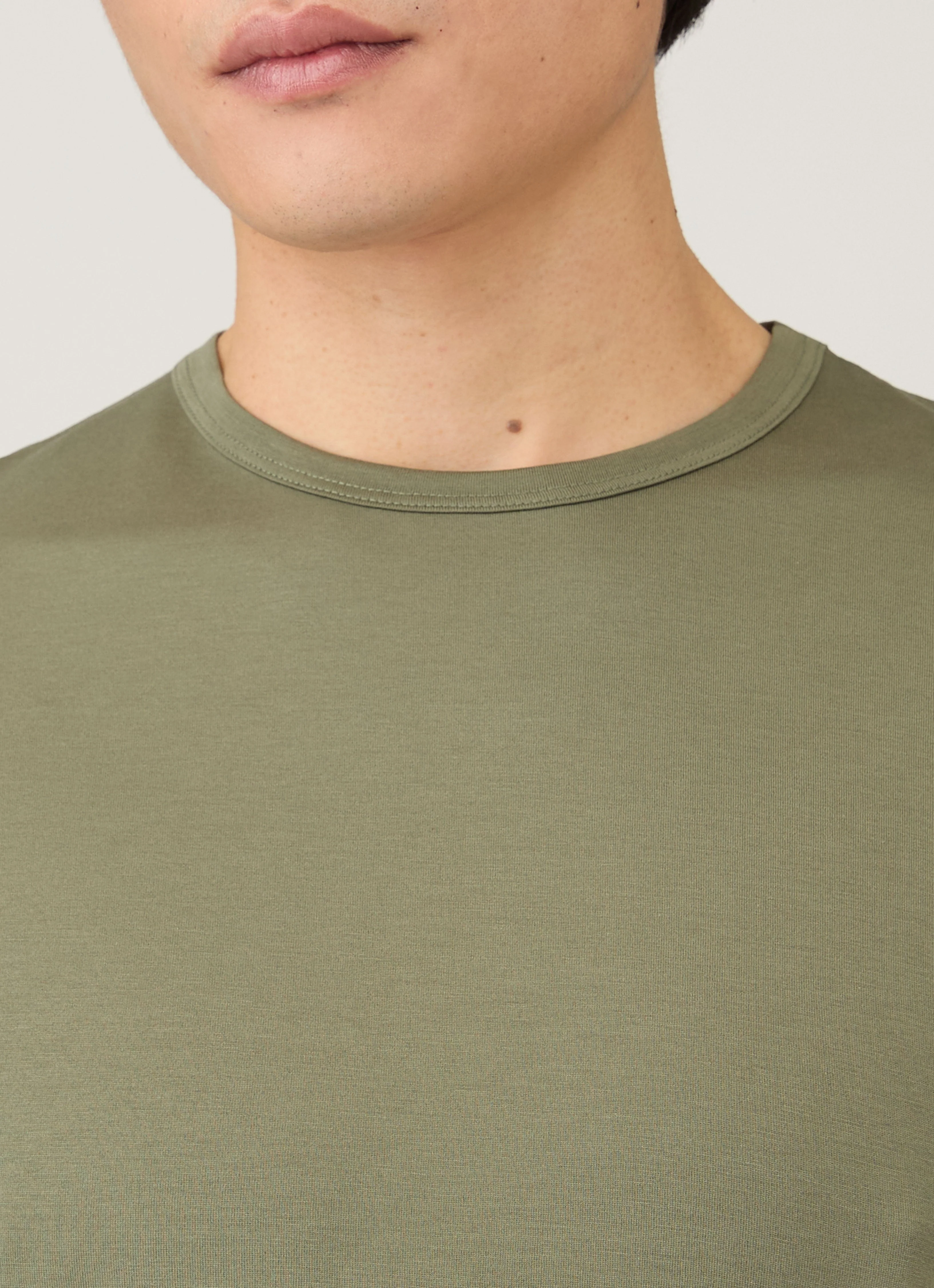 Men's Classic T-shirt in Sea Moss - Image 6