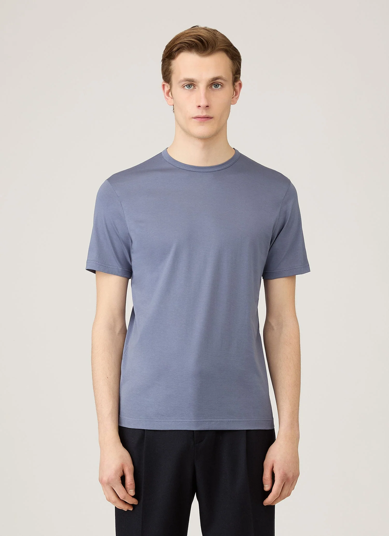 Men's Classic T-shirt in Selvedge Blue - Image 2