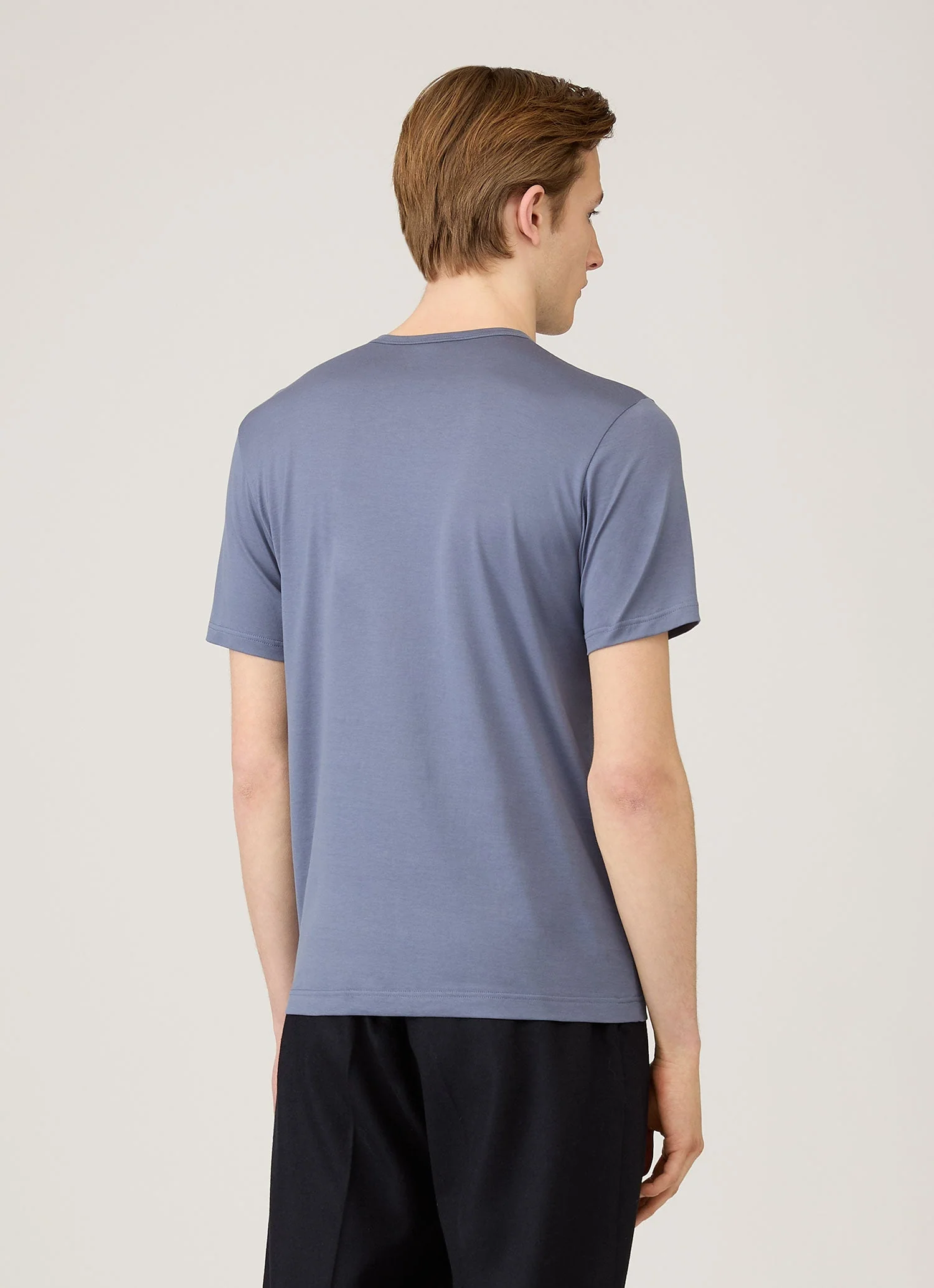Men's Classic T-shirt in Selvedge Blue - Image 5