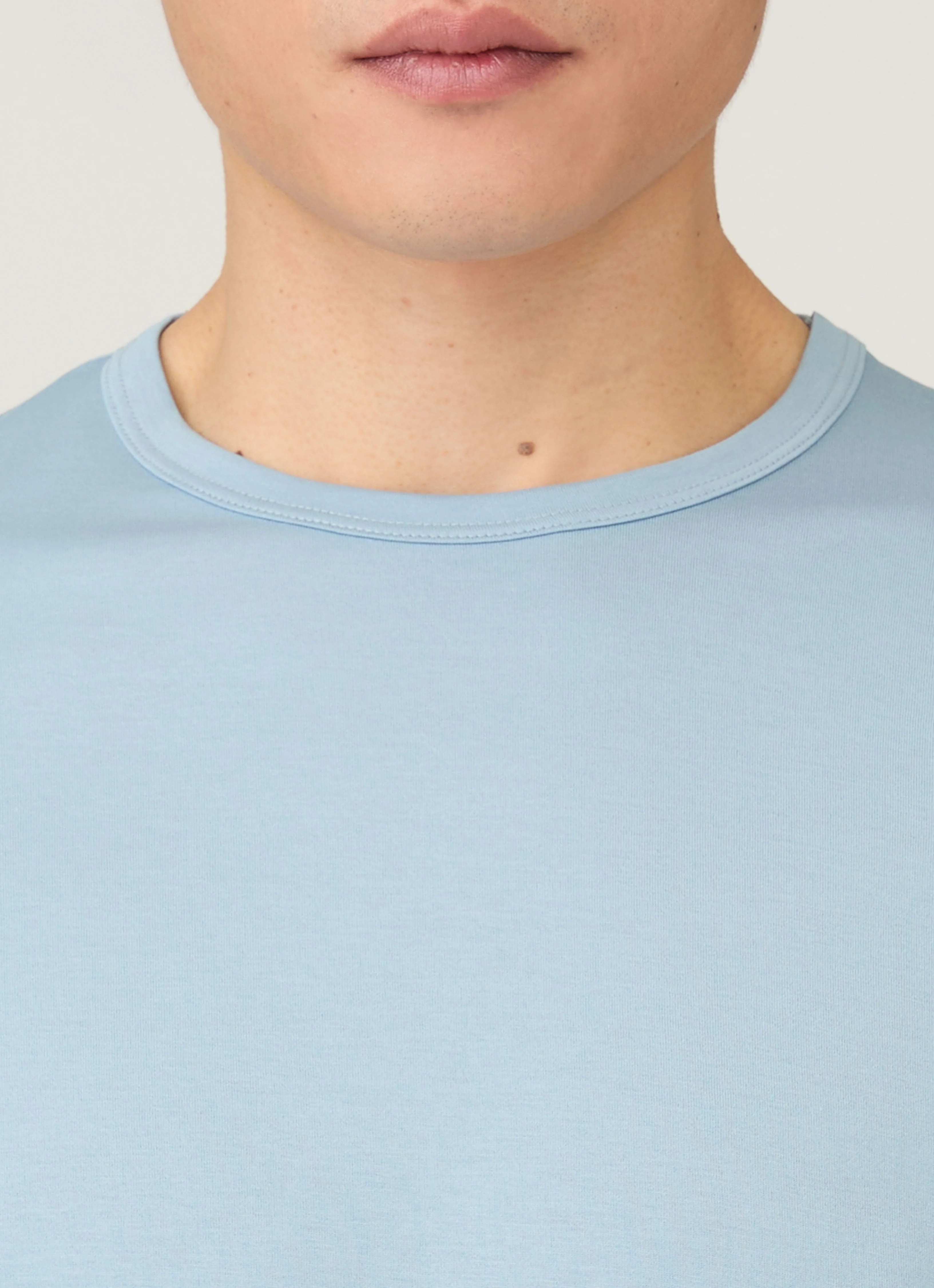 Men's Classic T-shirt in Sky Blue - Image 6