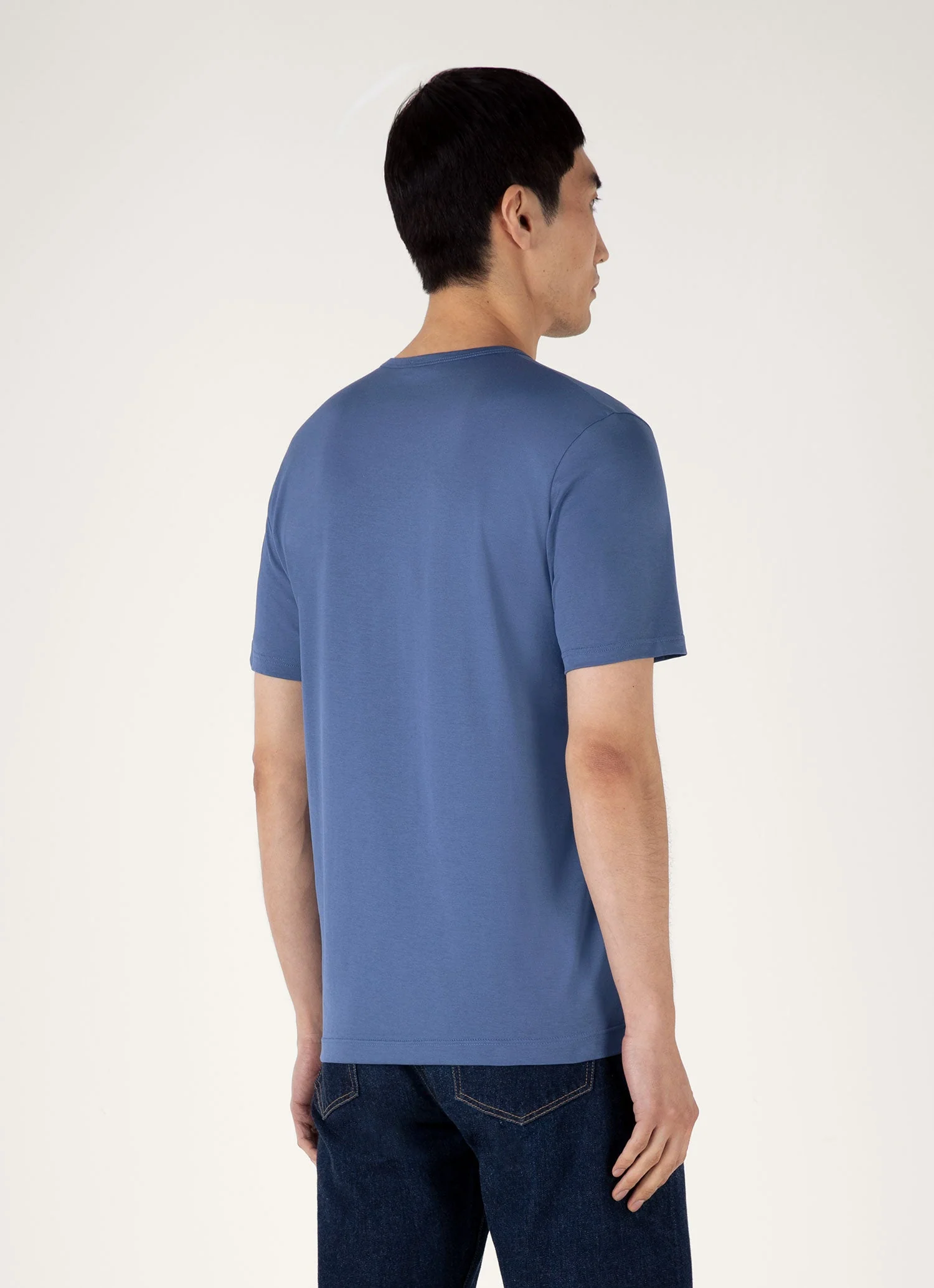 Men's Classic T-shirt in Soft Denim - Image 5