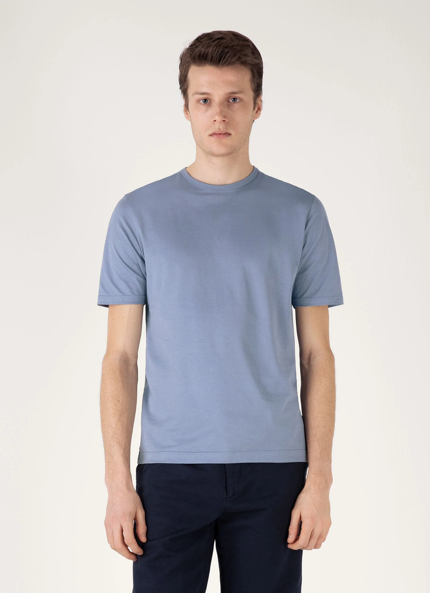 Men's Classic T-shirt in Vintage Blue - Image 2