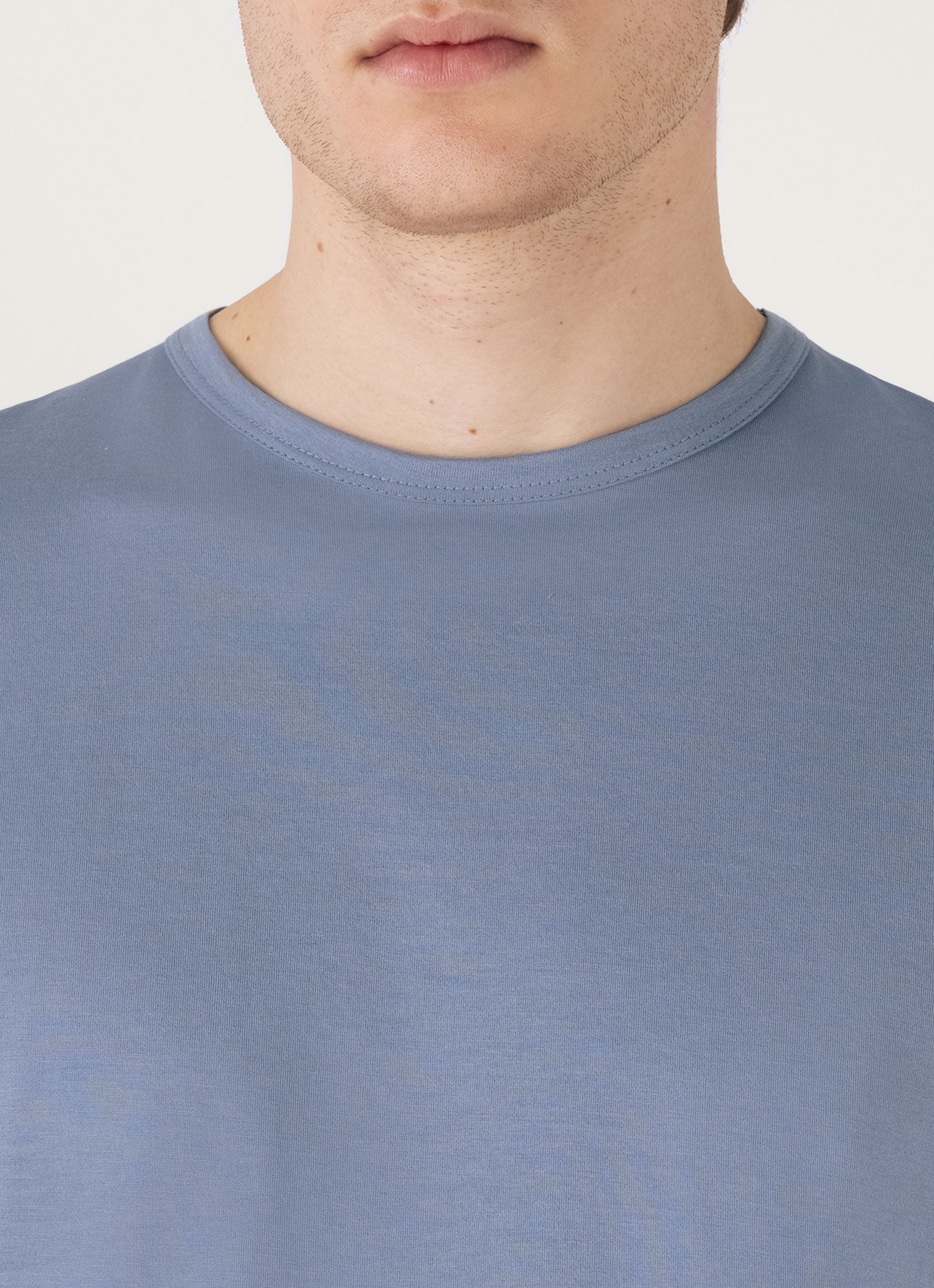 Men's Classic T-shirt in Vintage Blue - Image 6