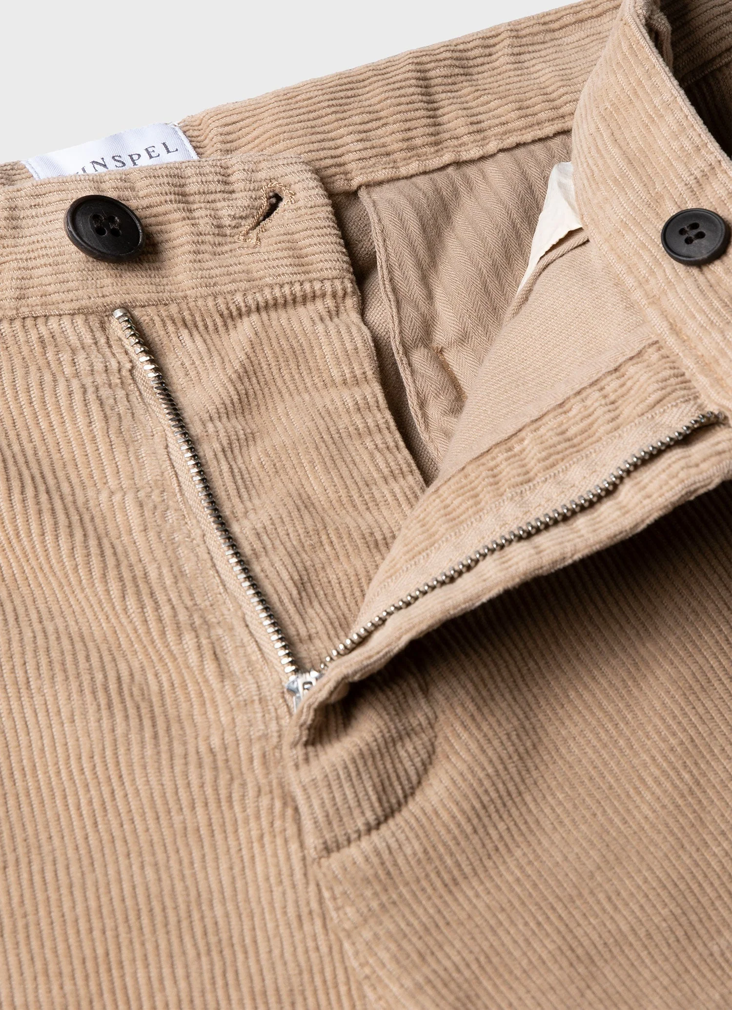 Men's Cord Chore Trouser in Sandstone - Image 4