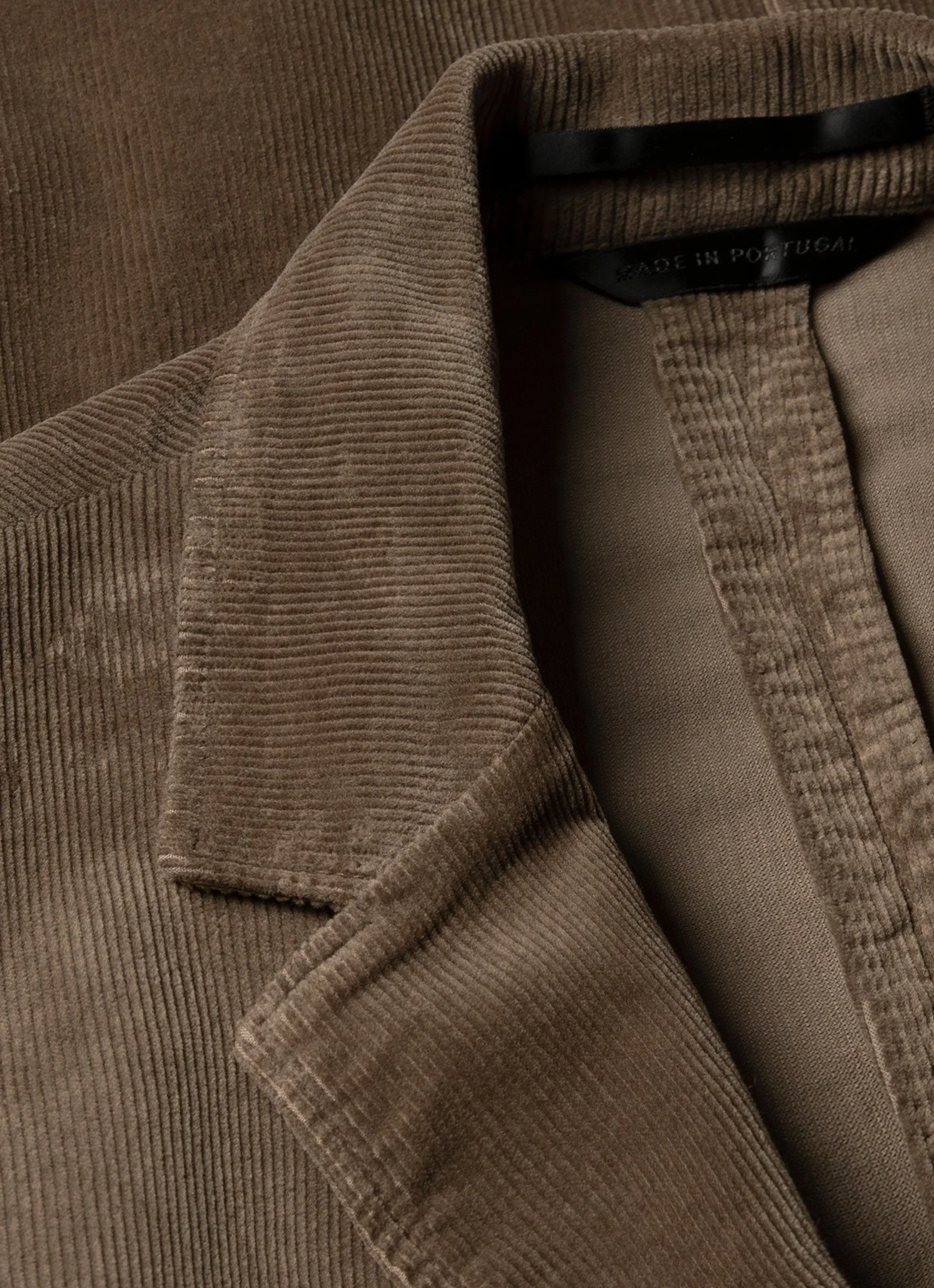 Men's Corduroy Blazer in Bark - Image 4