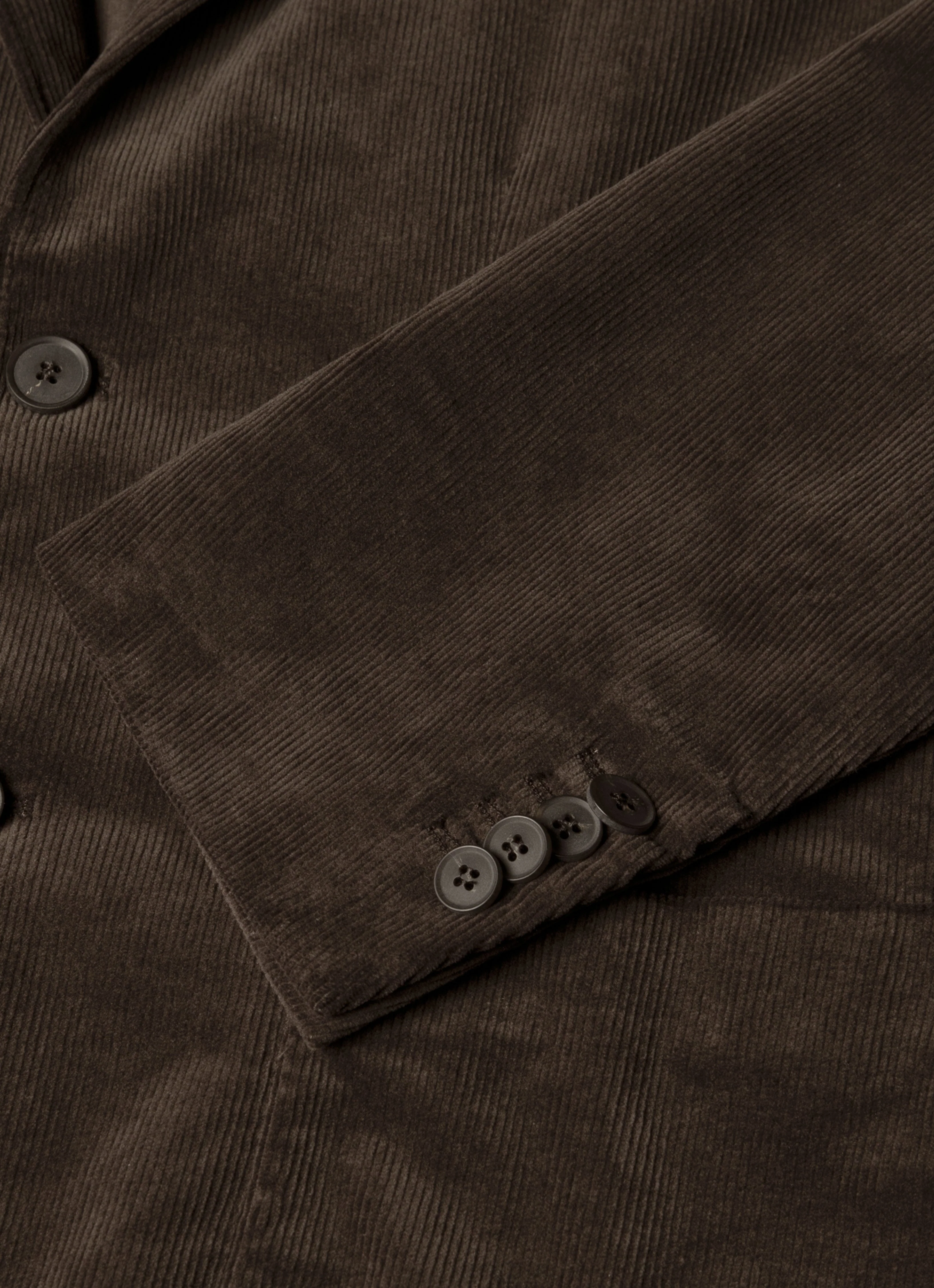 Men's Corduroy Blazer in Coffee - Image 7