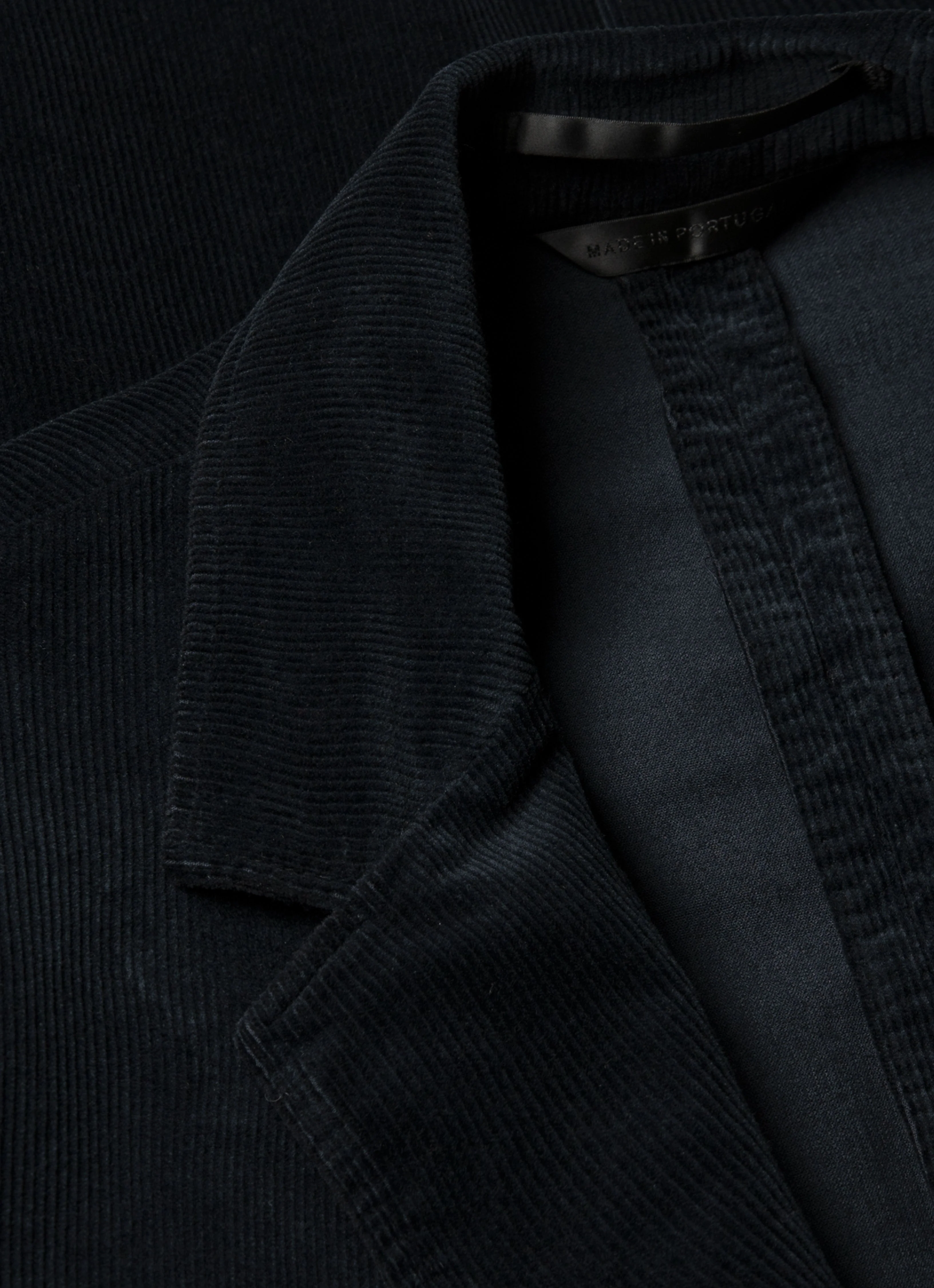 Men's Corduroy Blazer in Navy - Image 4