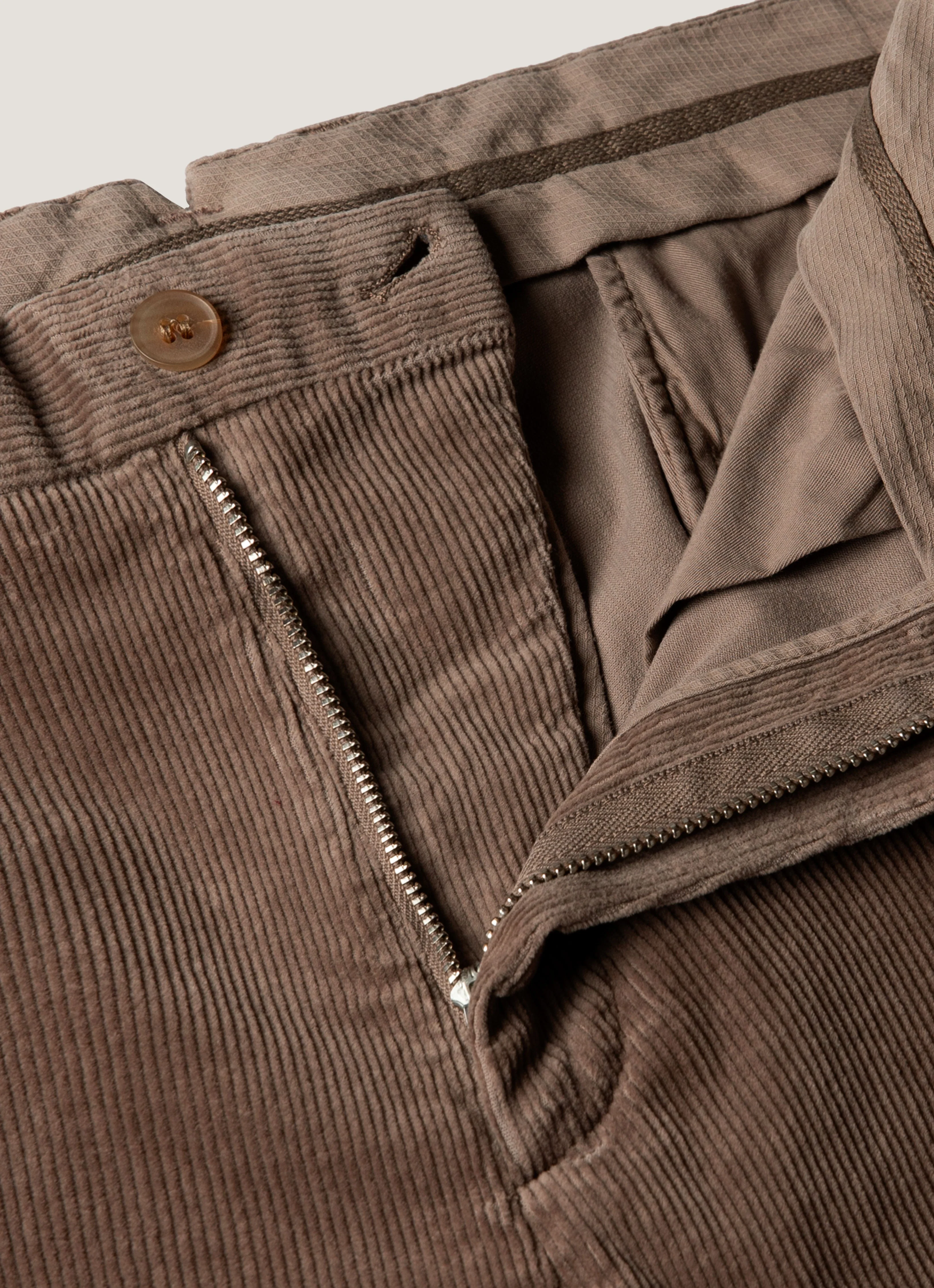 Men's Corduroy Trouser in Bark - Image 4