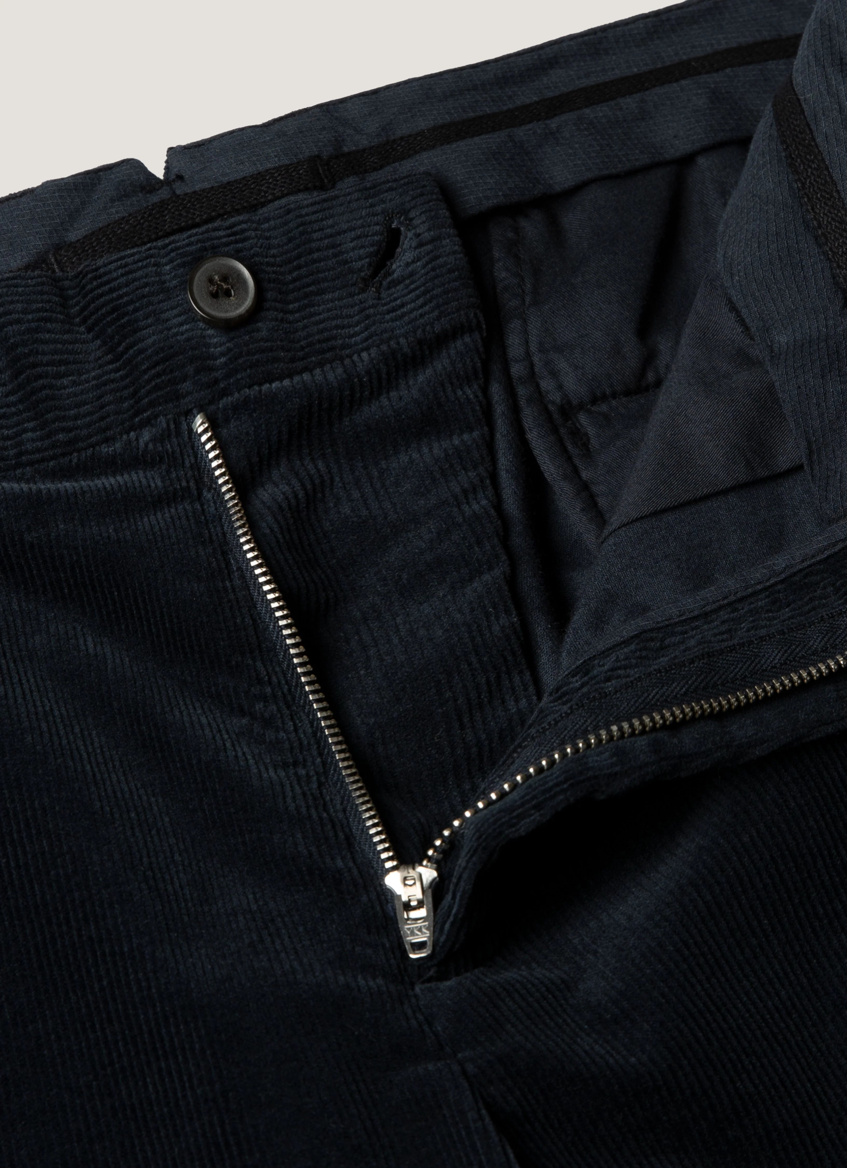 Men's Corduroy Trouser in Navy - Image 4