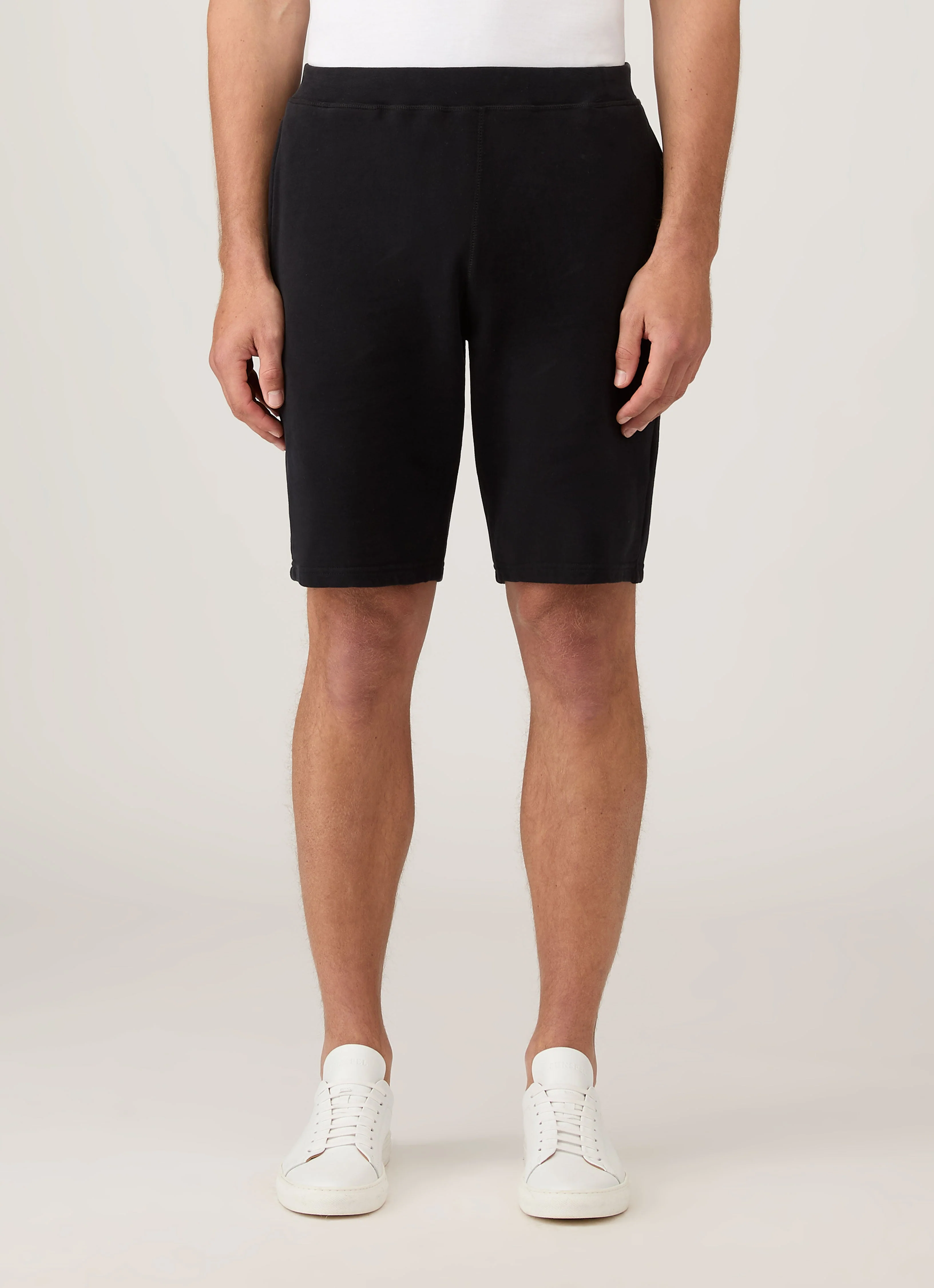 Men's Loopback Shorts in Black - Image 2