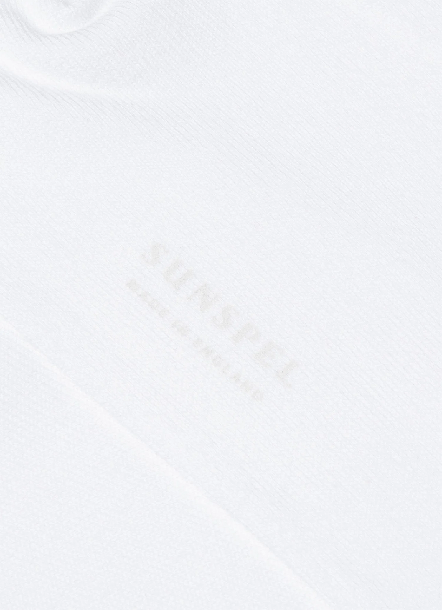 Men's Cotton Socks in White - Image 2