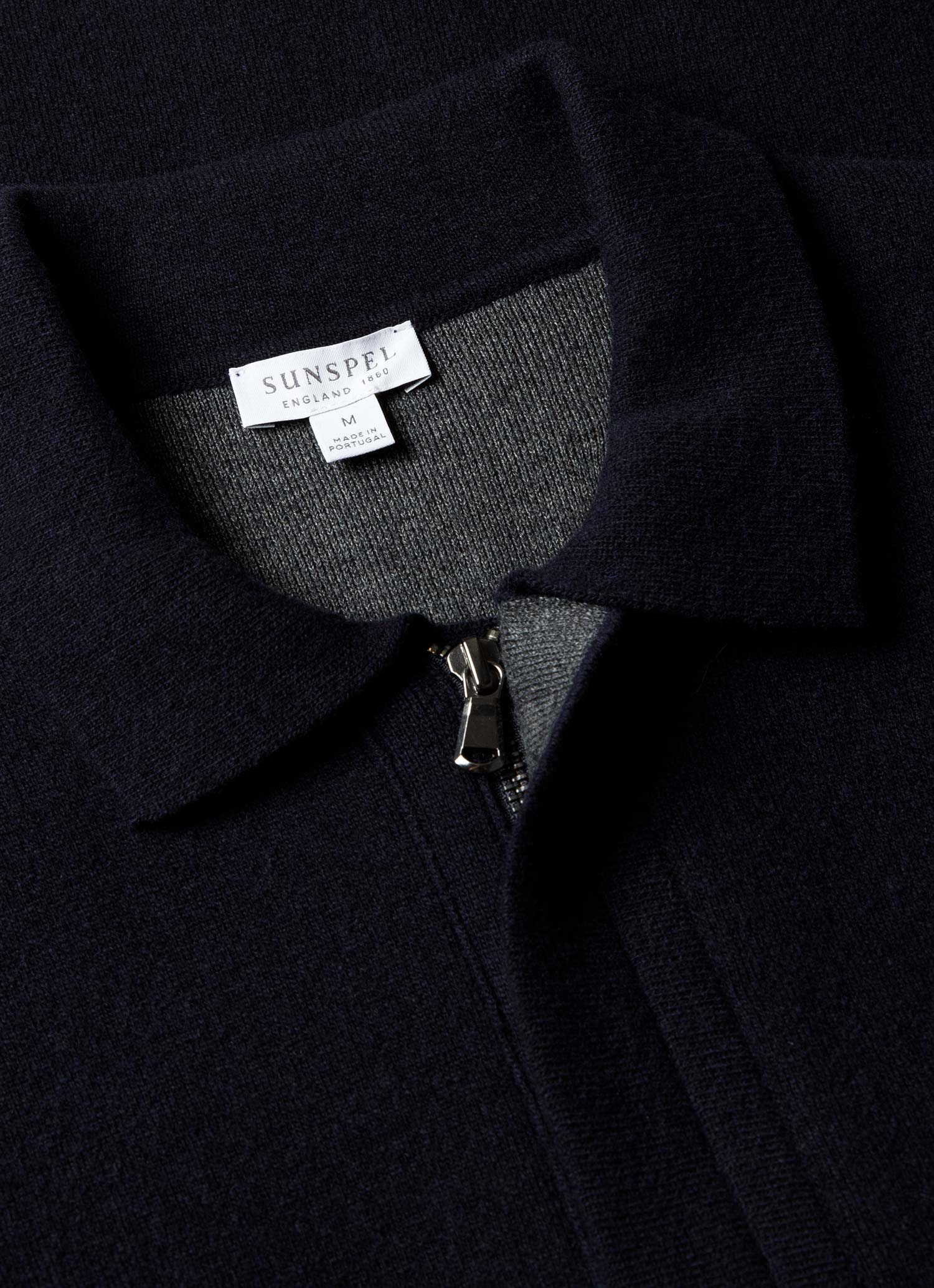 Men's Double Faced Jacket in Navy - Image 4