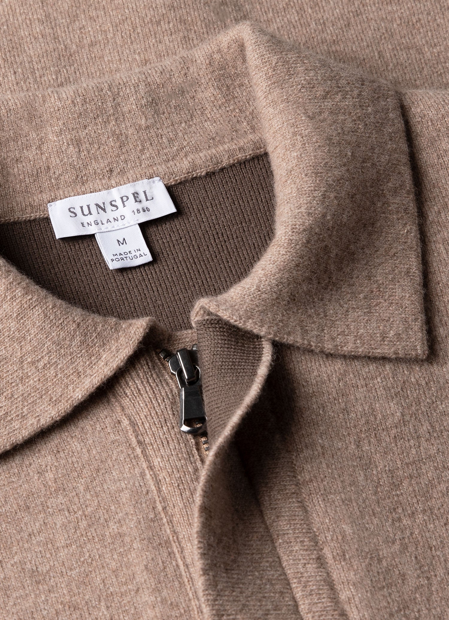 Men's Double Faced Jacket in Sandstone - Image 4