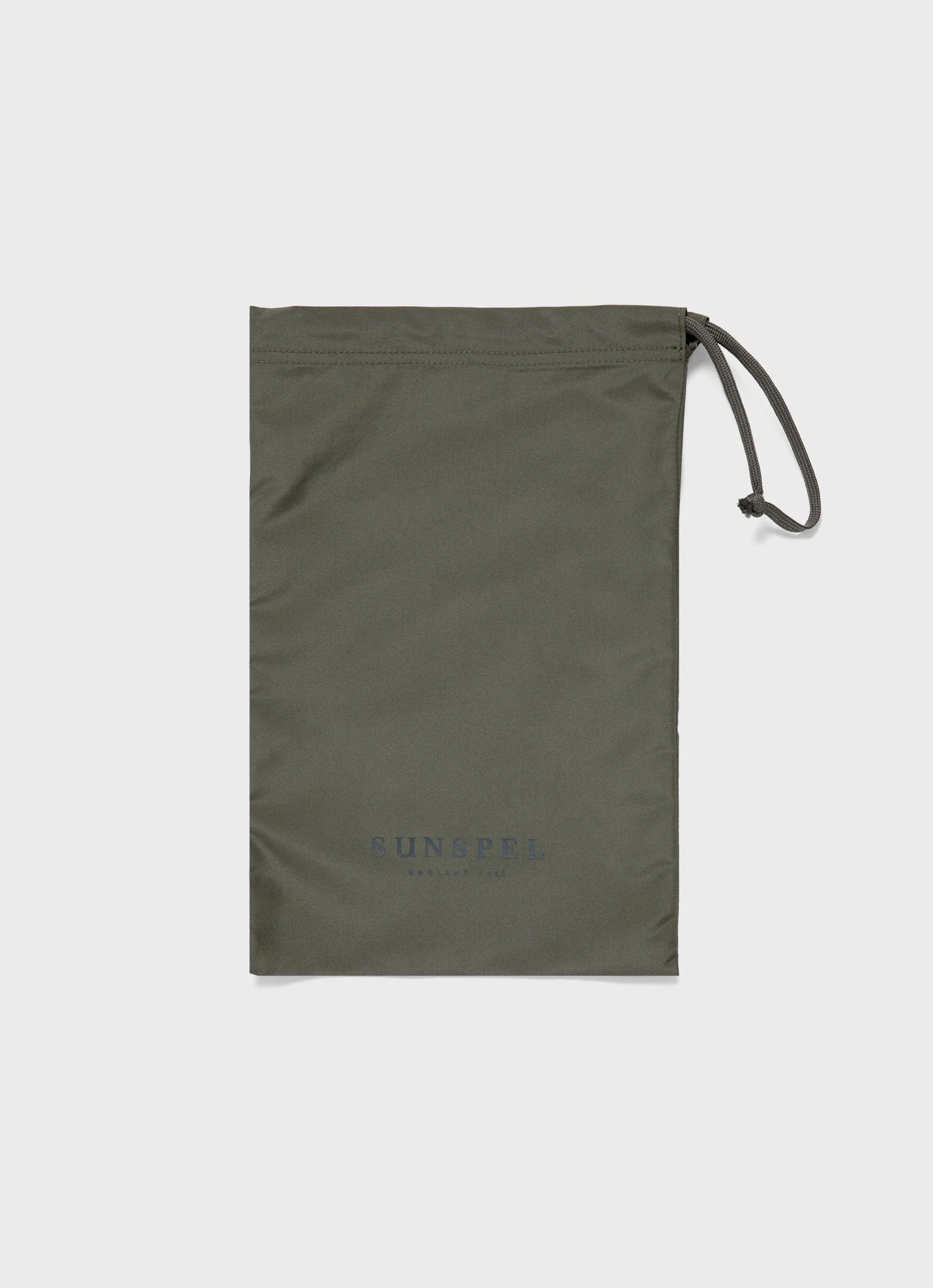 Men's Drawstring Swim Short in Hunter Green - Image 7