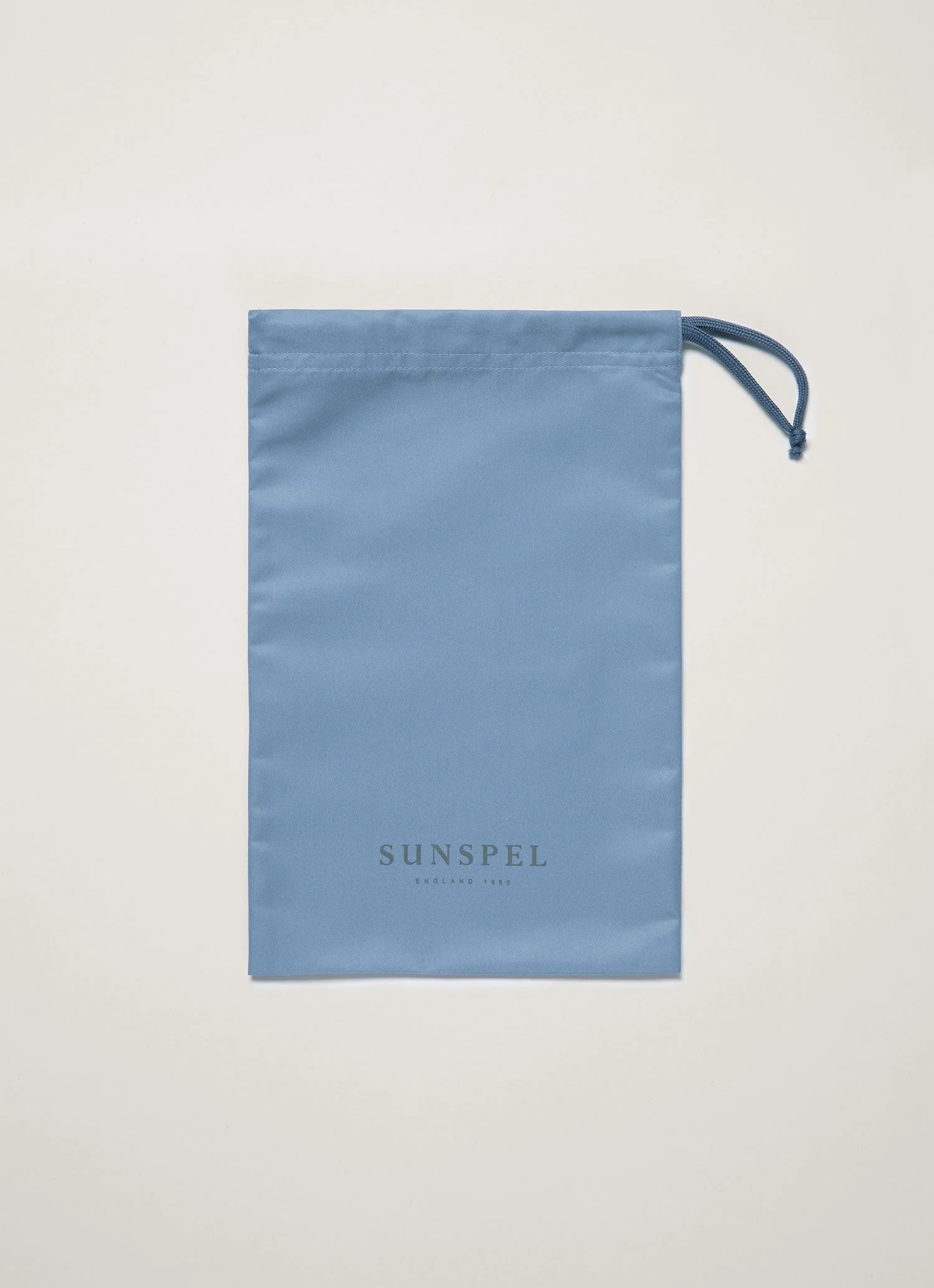 Men's Drawstring Swim Shorts in Vintage Blue - Image 6