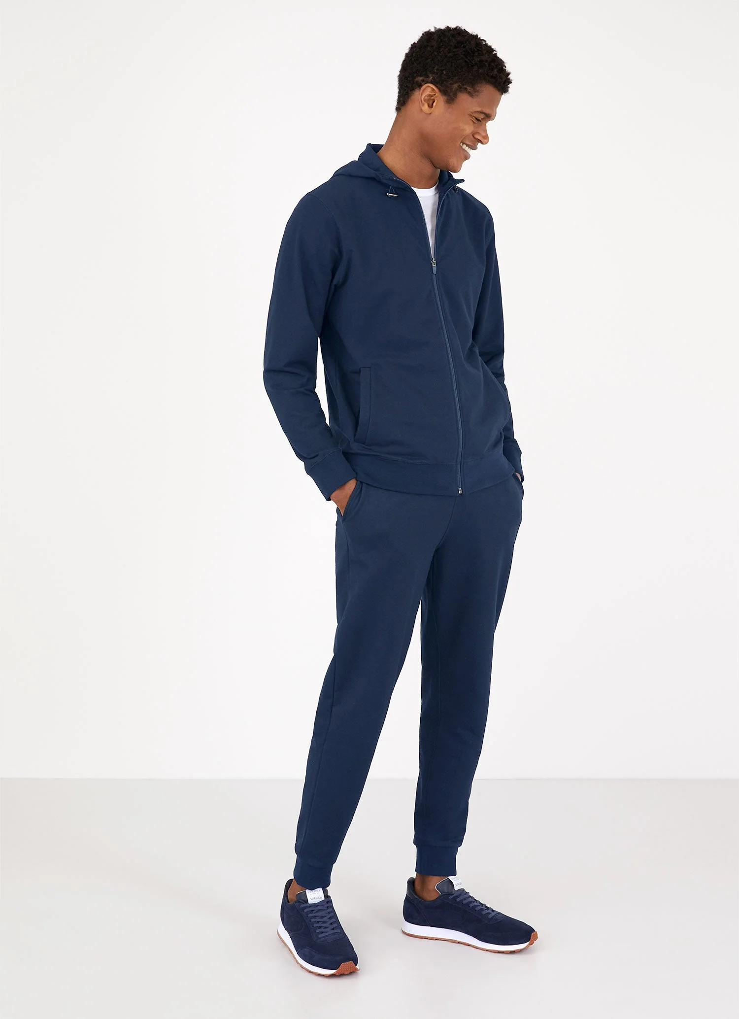 Men's DriRelease Active Hoody in Marine Blue - Image 3
