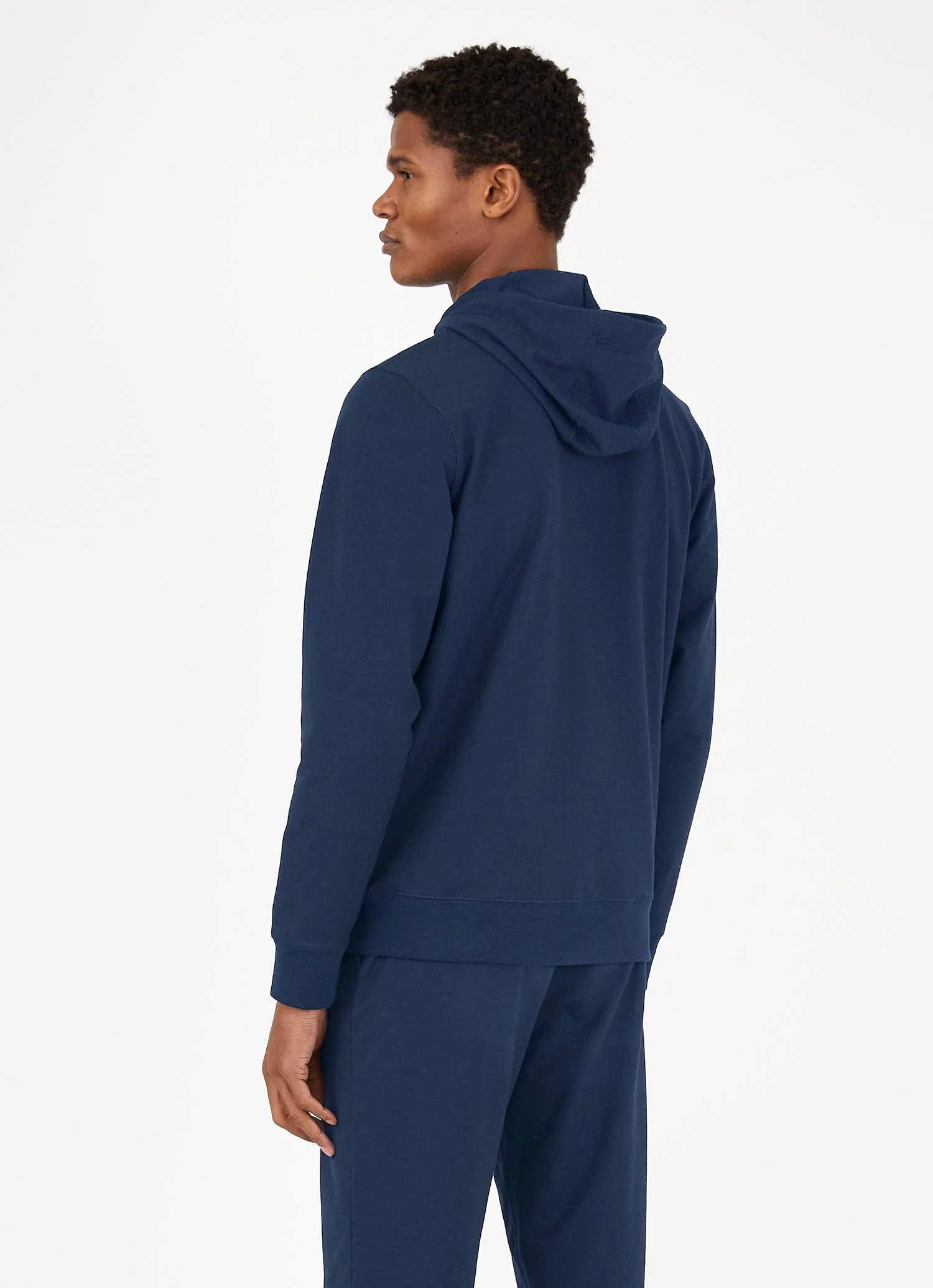 Men's DriRelease Active Hoody in Marine Blue - Image 4