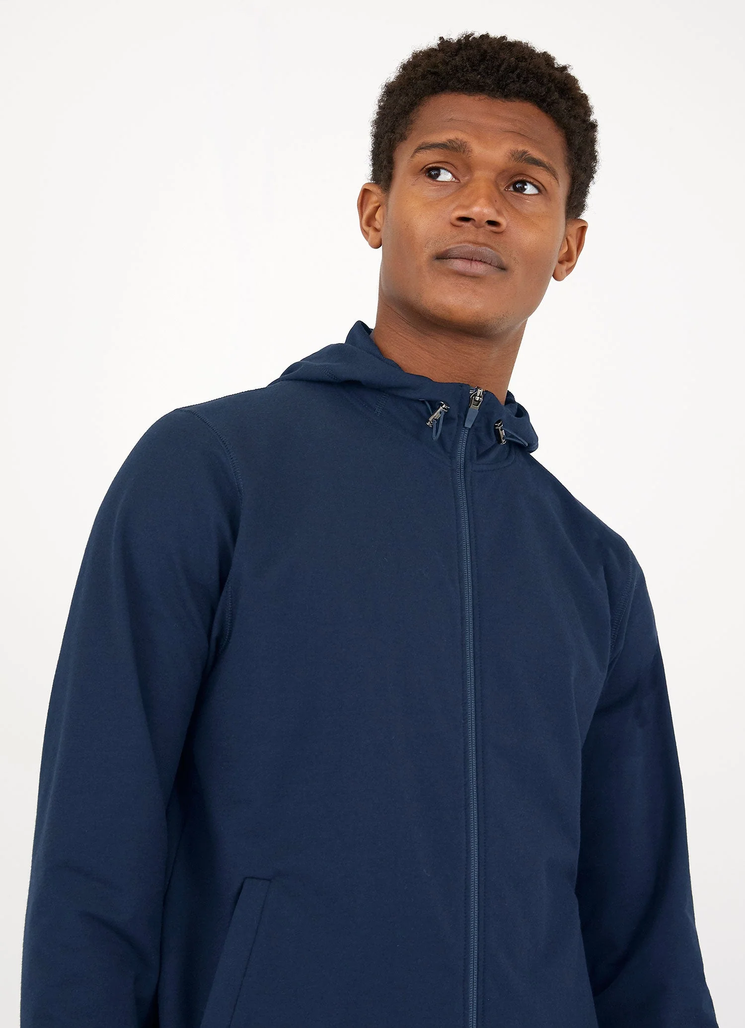 Men's DriRelease Active Hoody in Marine Blue - Image 5