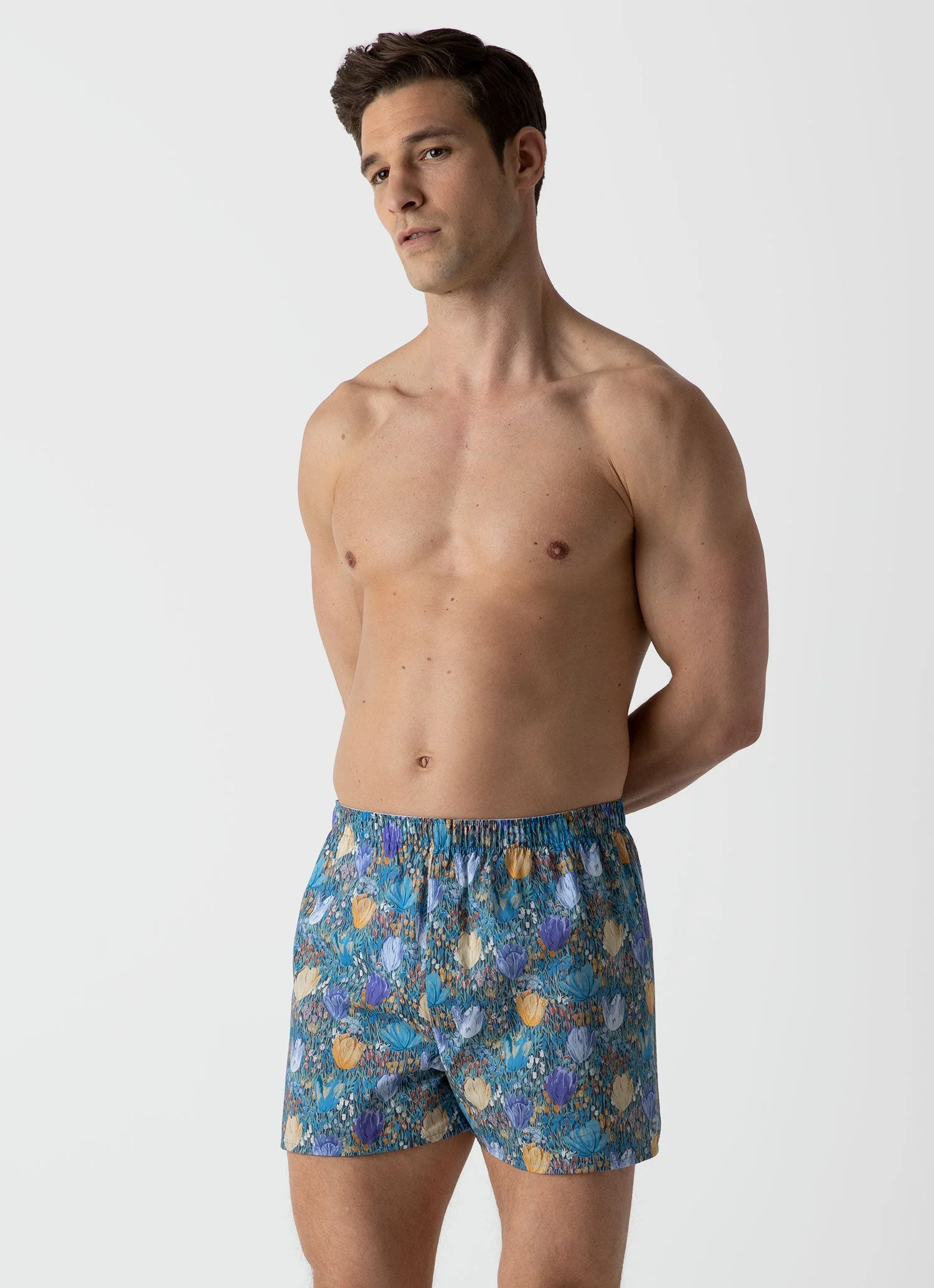 Men's Liberty Print Boxer Short in Tulip - Image 2