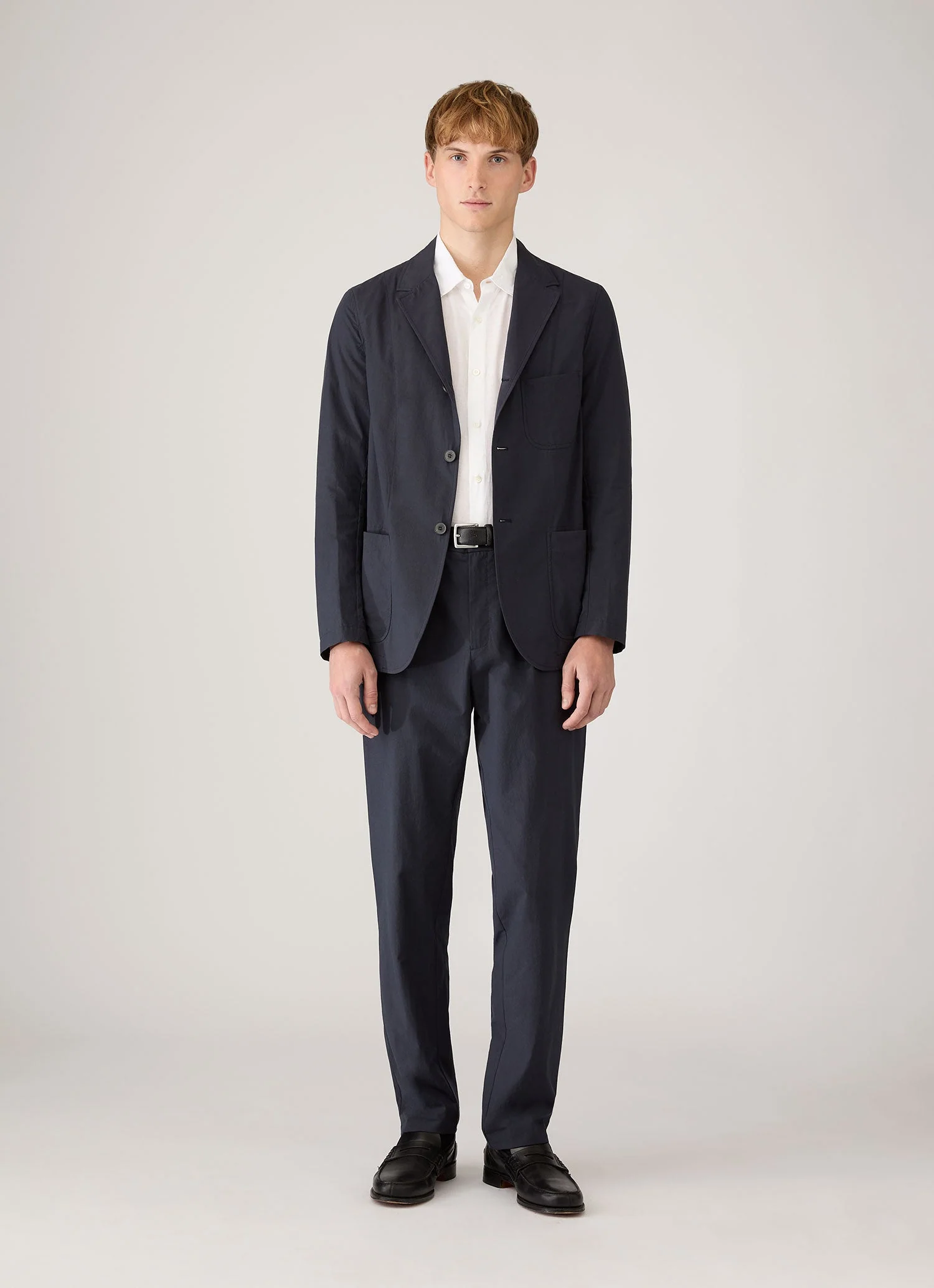 Men's Lightweight Cotton Poplin Two-Piece Suit - Image 2