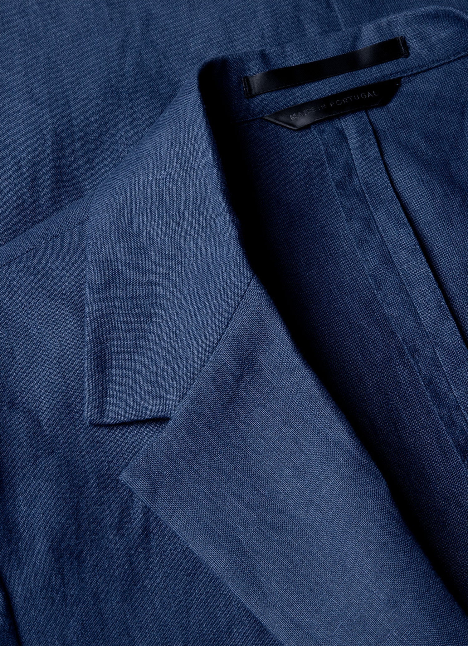 Men's Linen Two-Piece Suit in Light Navy - Image 3