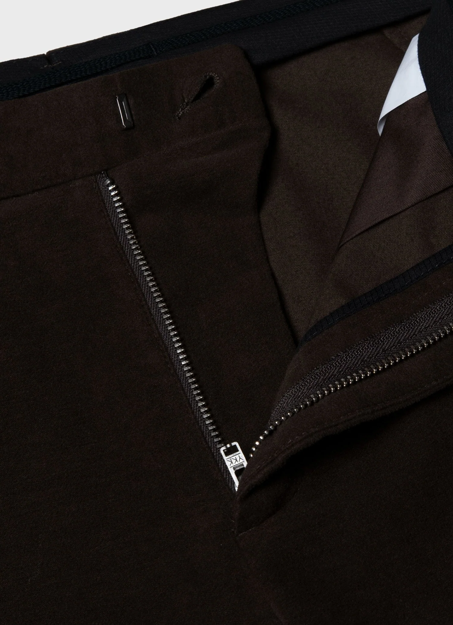 Men's Moleskin Trouser in Peat - Image 4